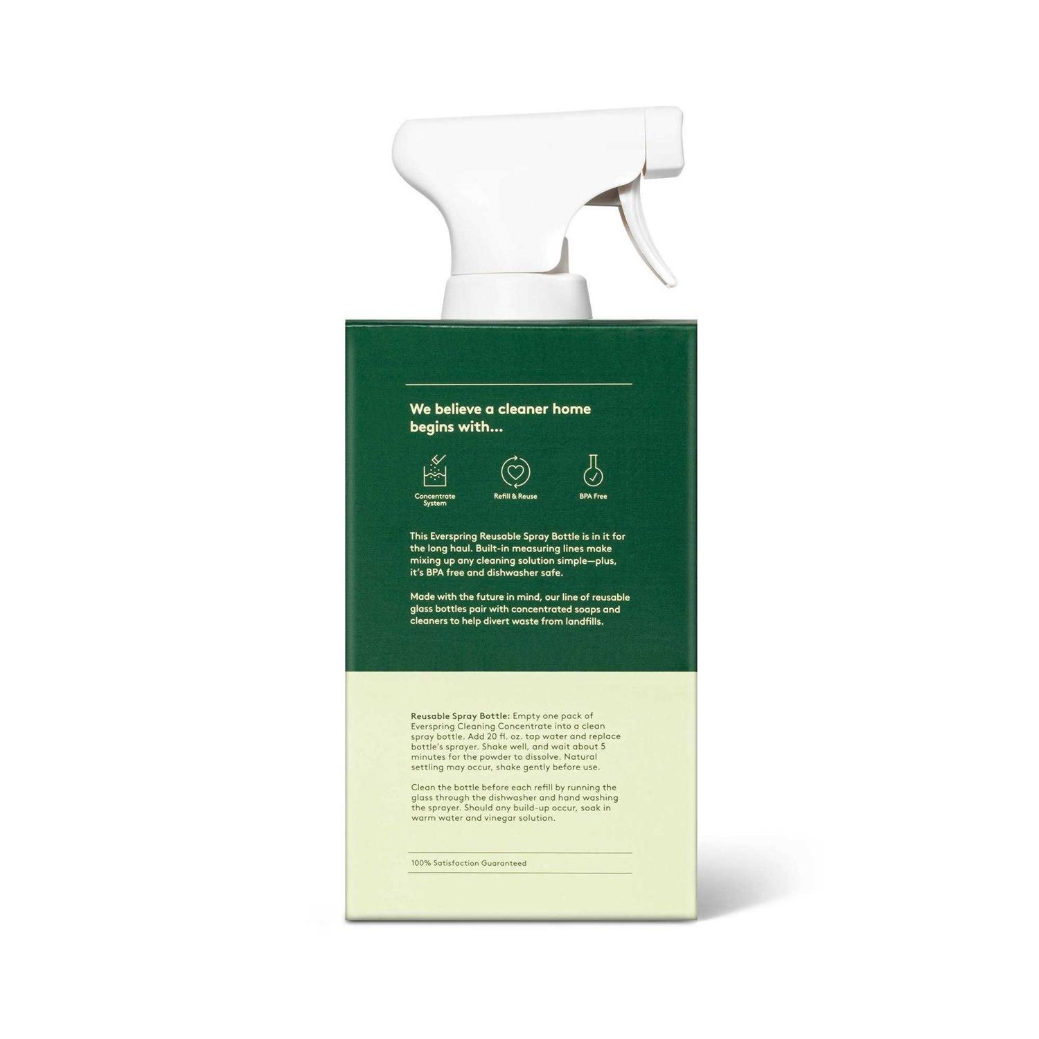 Everspring Glass Reusable Cleaning Spray Bottle - Image 4