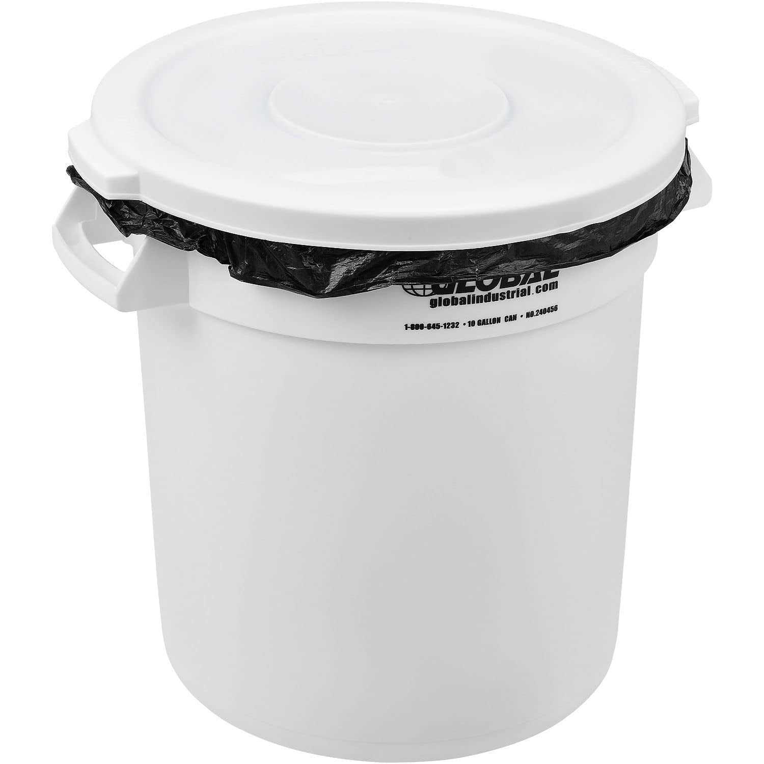 Global Industrial Plastic Trash Can - Image 5