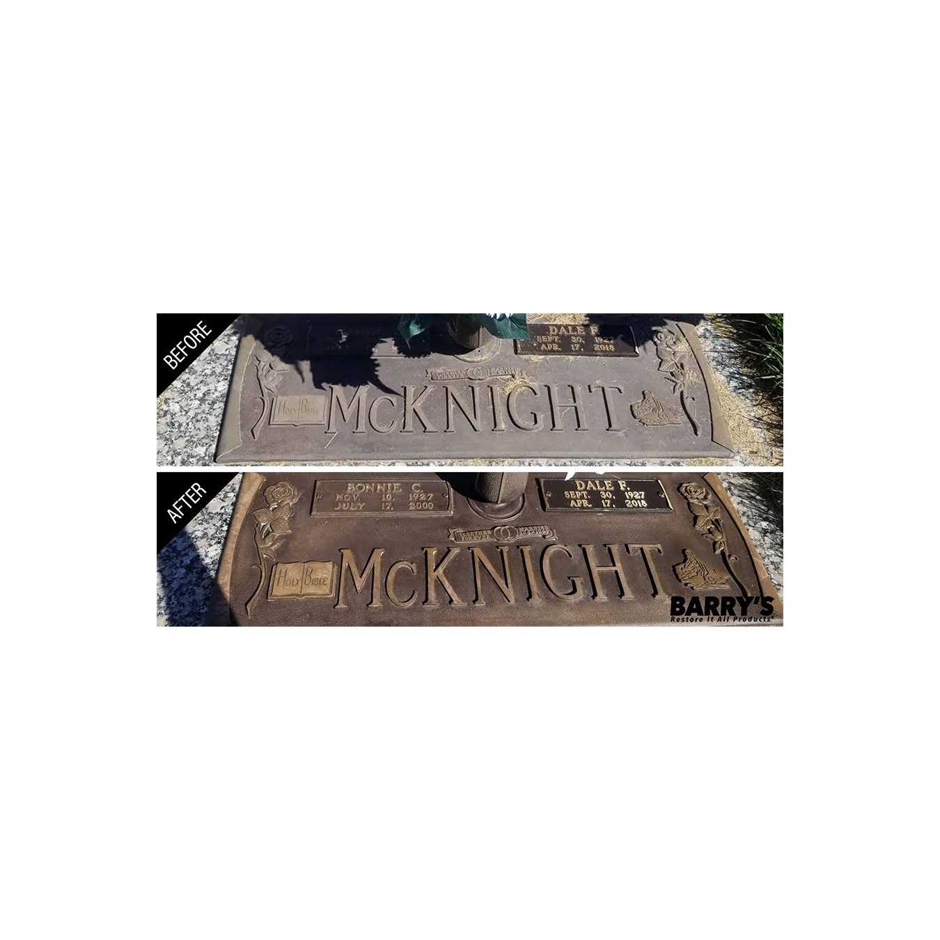 Barry's Restore It All Products Cemetery Marker Care System - Image 4