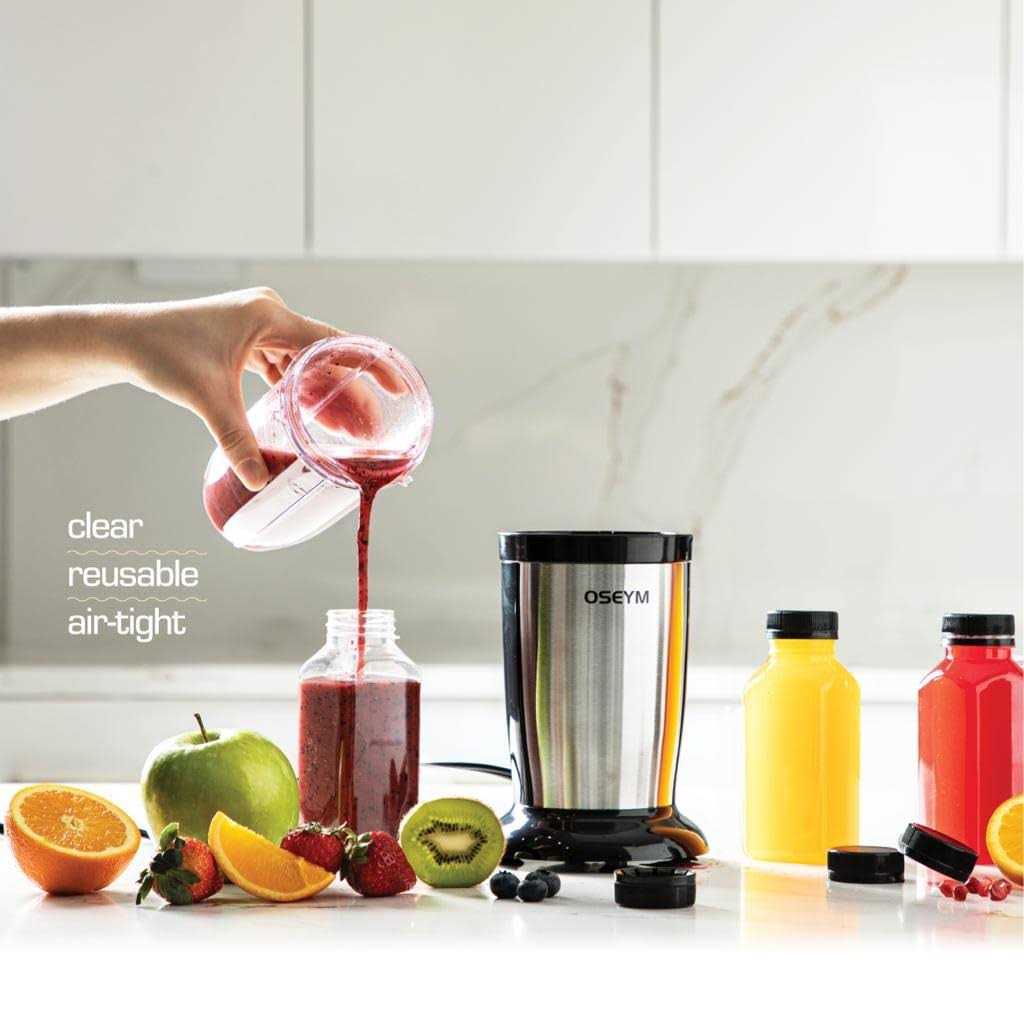 Decadorn Plastic Bottles With Caps Plastic Juice Bottles For Juicing - Image 4