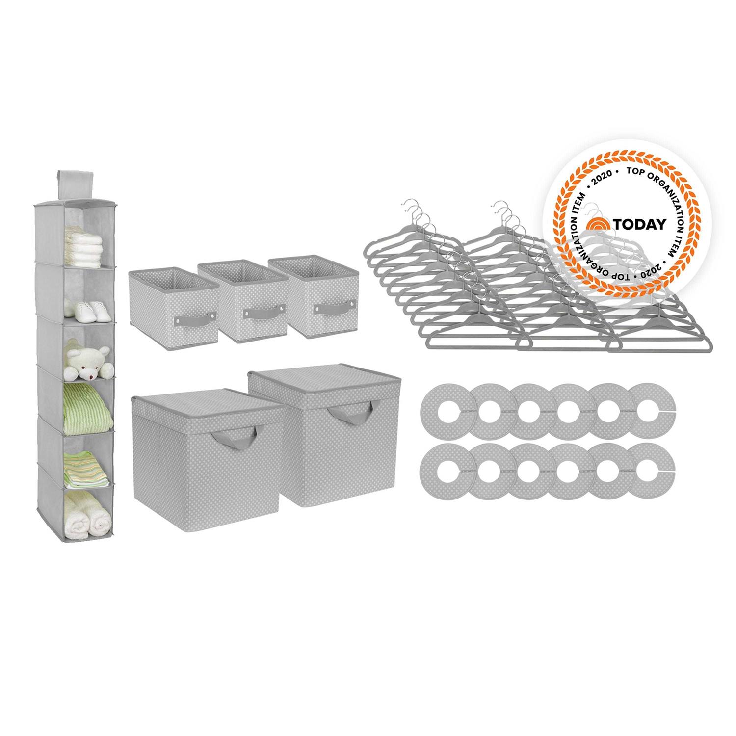 Delta Children 48-Piece Nursery Storage Set - Image 3