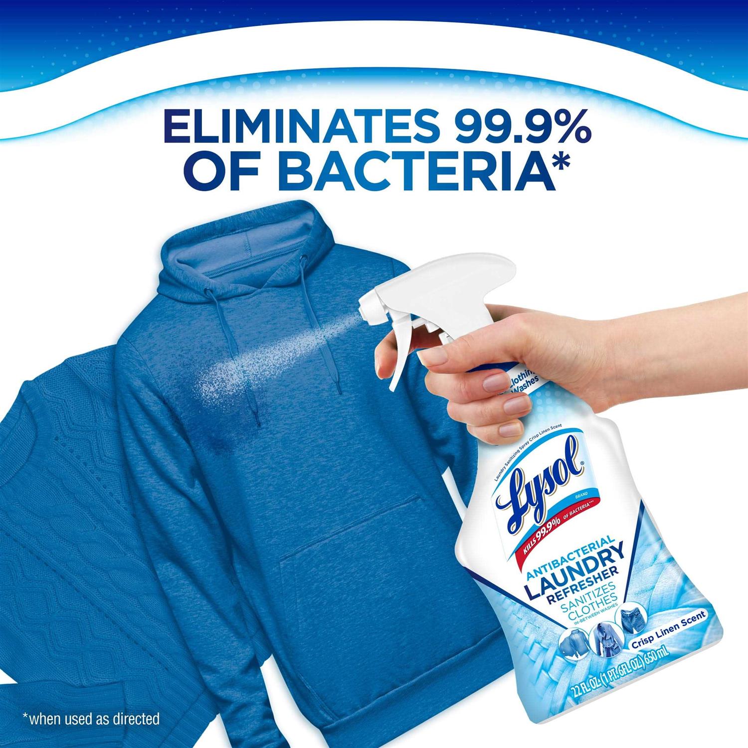 Lysol Antibacterial Laundry Refresher - Image 4