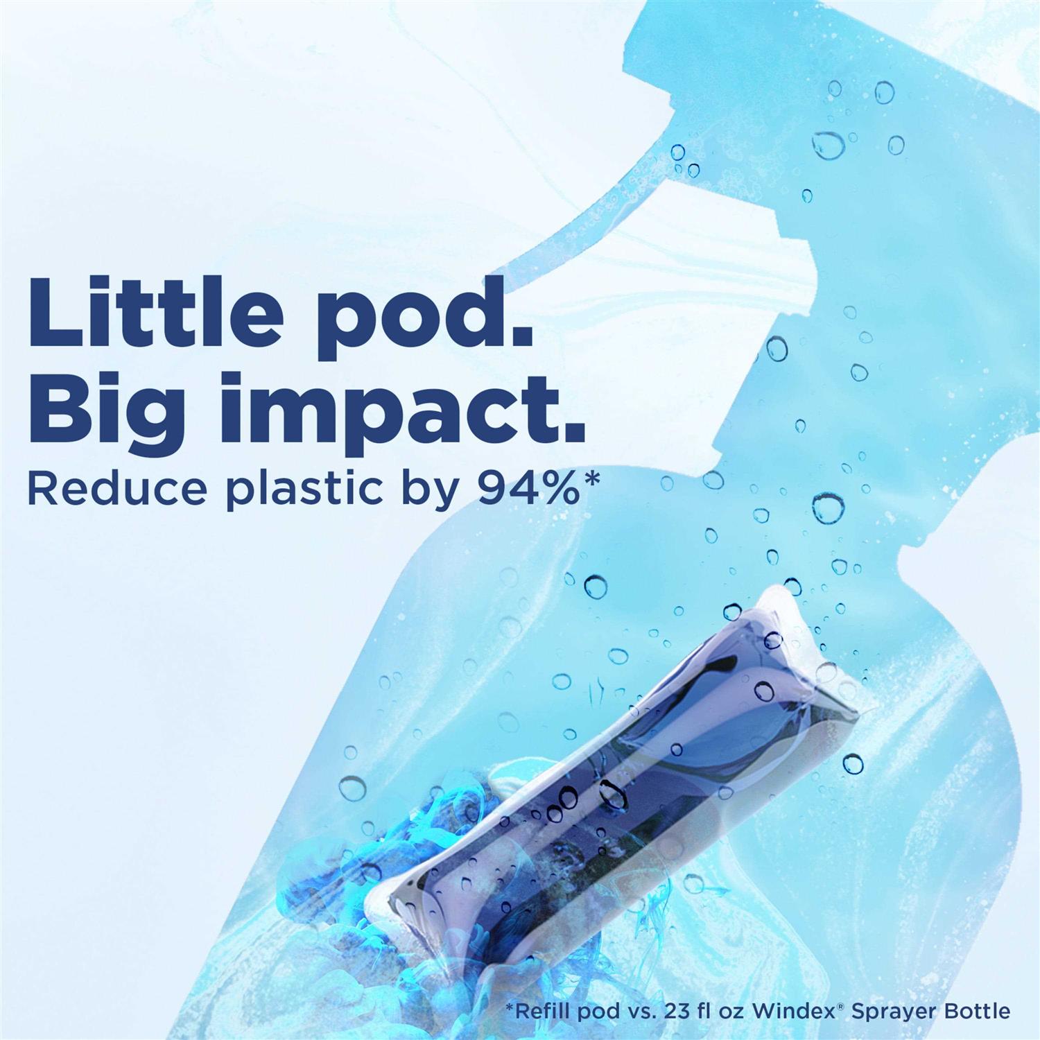 Windex Dissolve Glass Cleaner Concentrated Pod Starter Kit - Image 3