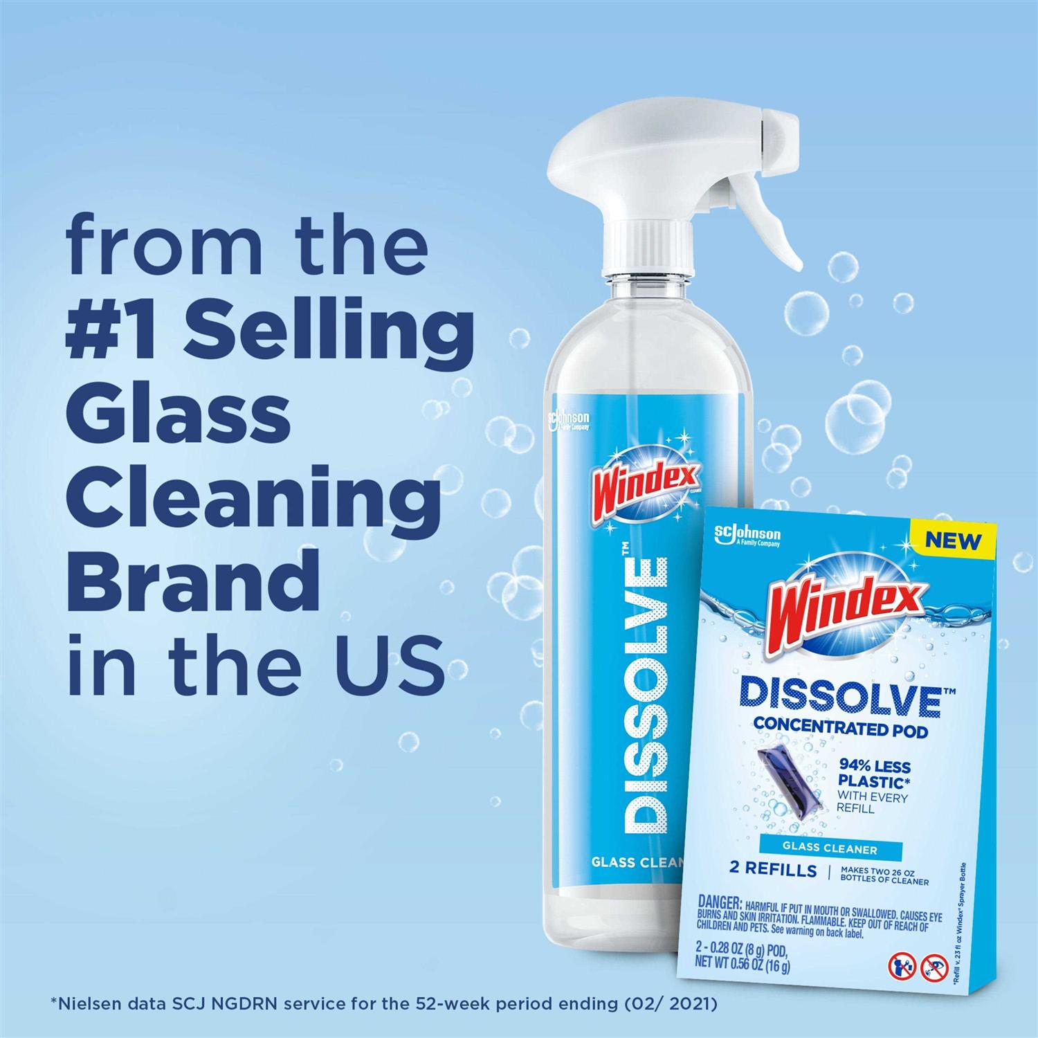 Windex Dissolve Glass Cleaner Concentrated Pod Starter Kit - Image 5