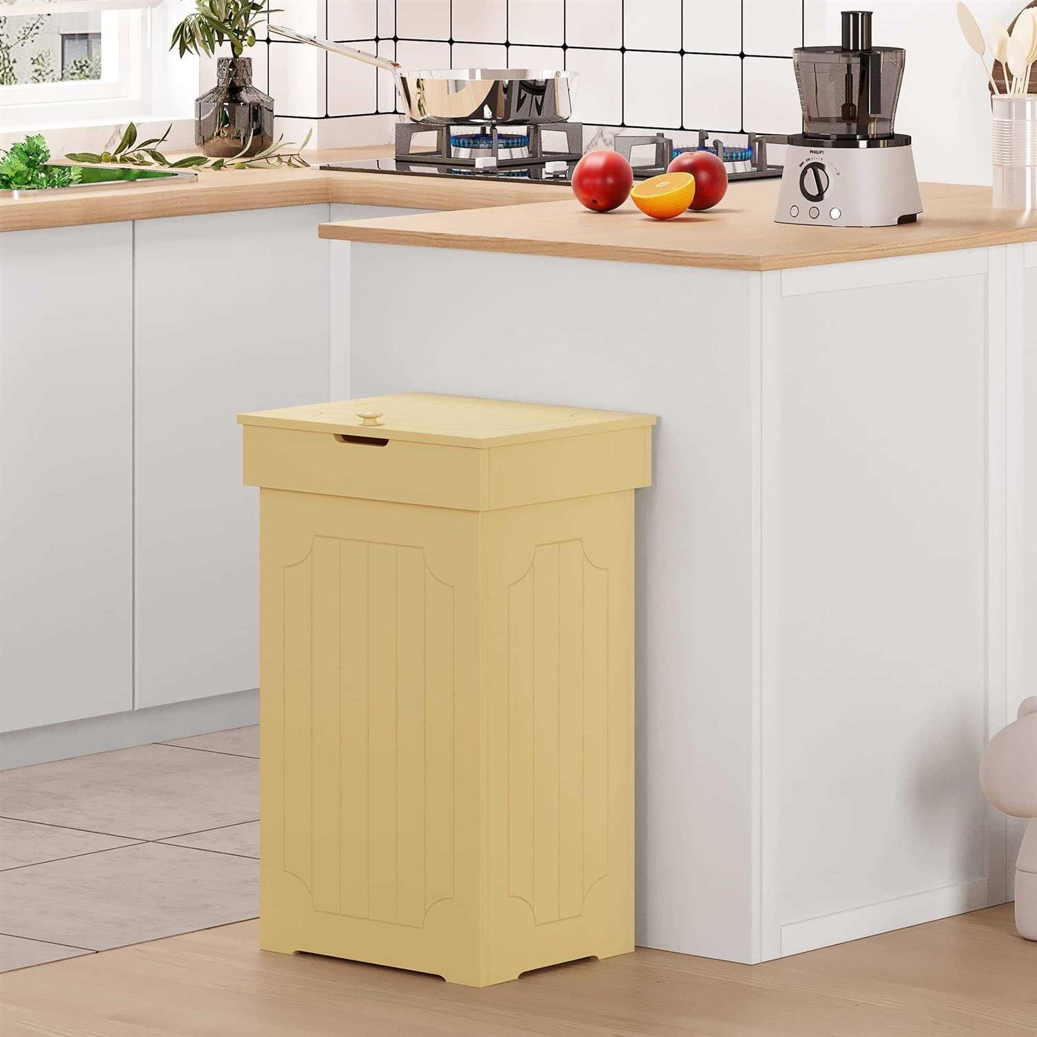 Function Home Trash Can Cabinet 23 Gallon Kitchen Garbage Can - Image 4