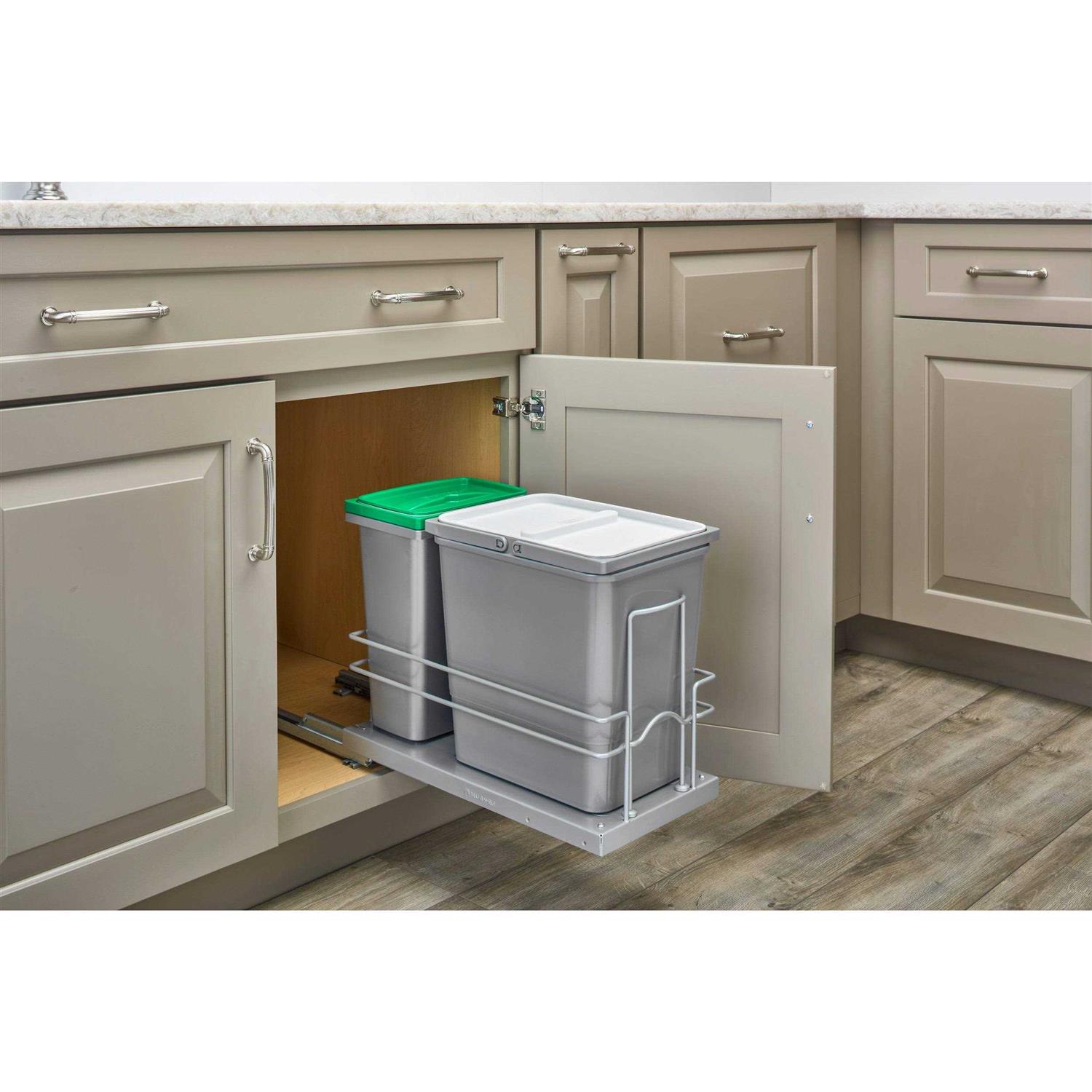 Rev-A-Shelf Sink Base Waste Containers Pullout - Image 5