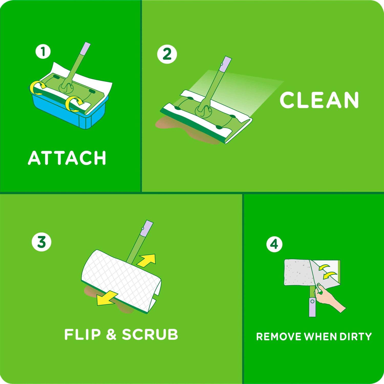 Swiffer Sweeper Heavy Duty Wet Pad Refills - Image 5
