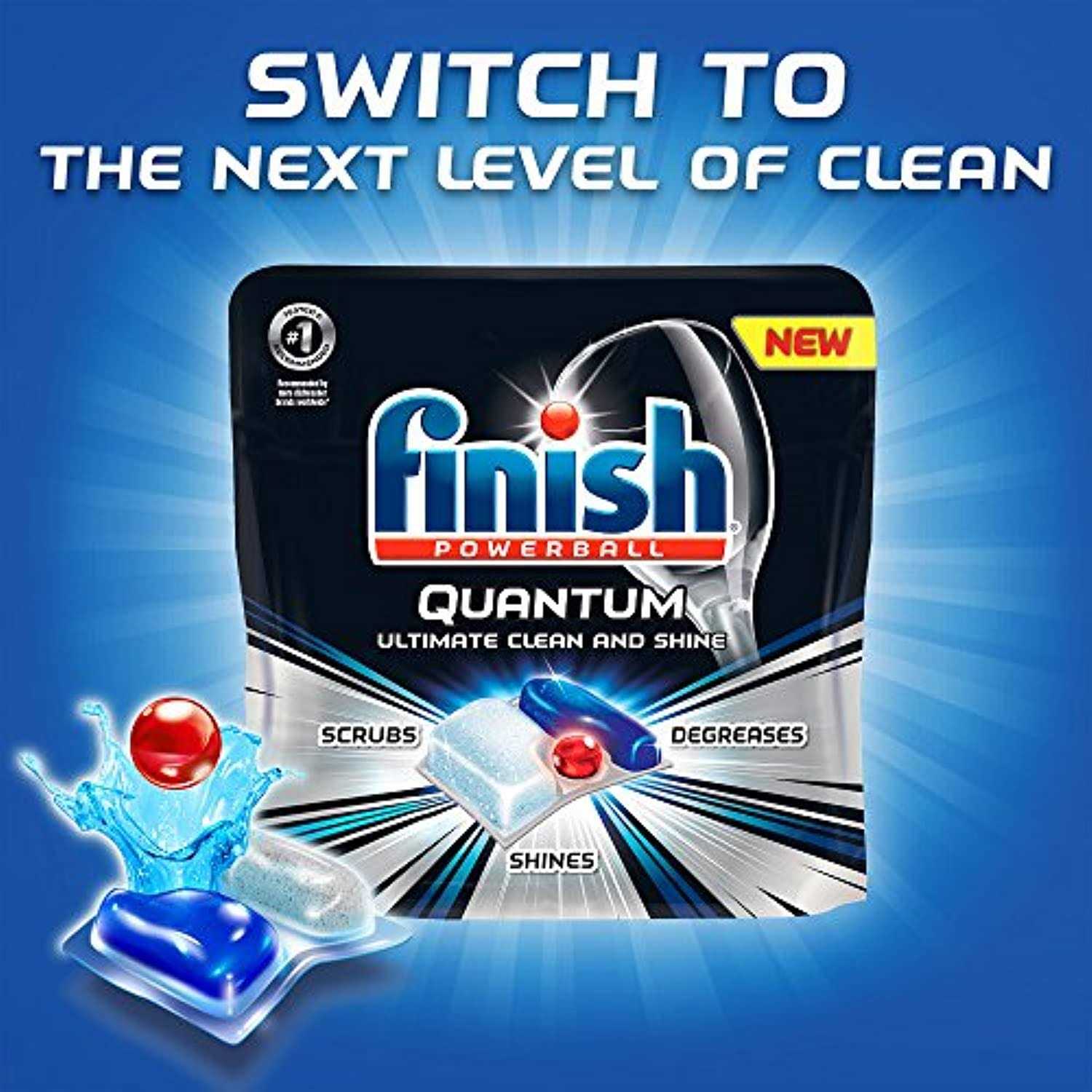 Finish Automatic Dishwasher Detergent Lemon Scent Powder - Image 5