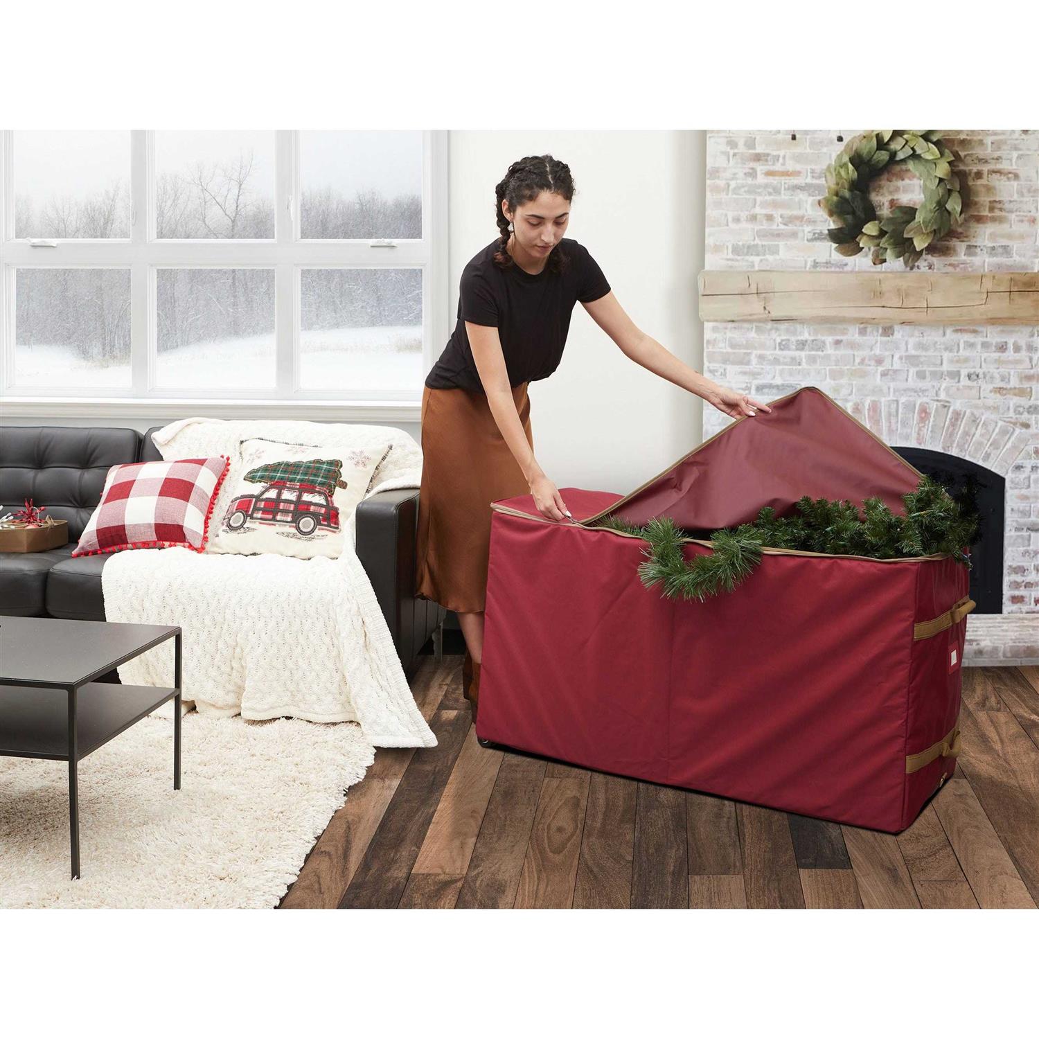 Covermates Keepsakes Christmas Tree Structured Rolling Storage Bag - Image 4