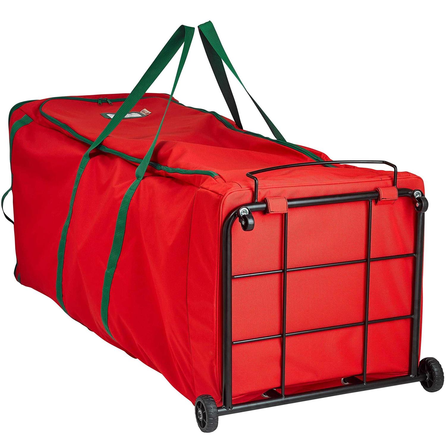 Rolling Christmas Tree Storage Bag with Wheels XXL Fits up to 12 feet Artificial Tree - Image 5