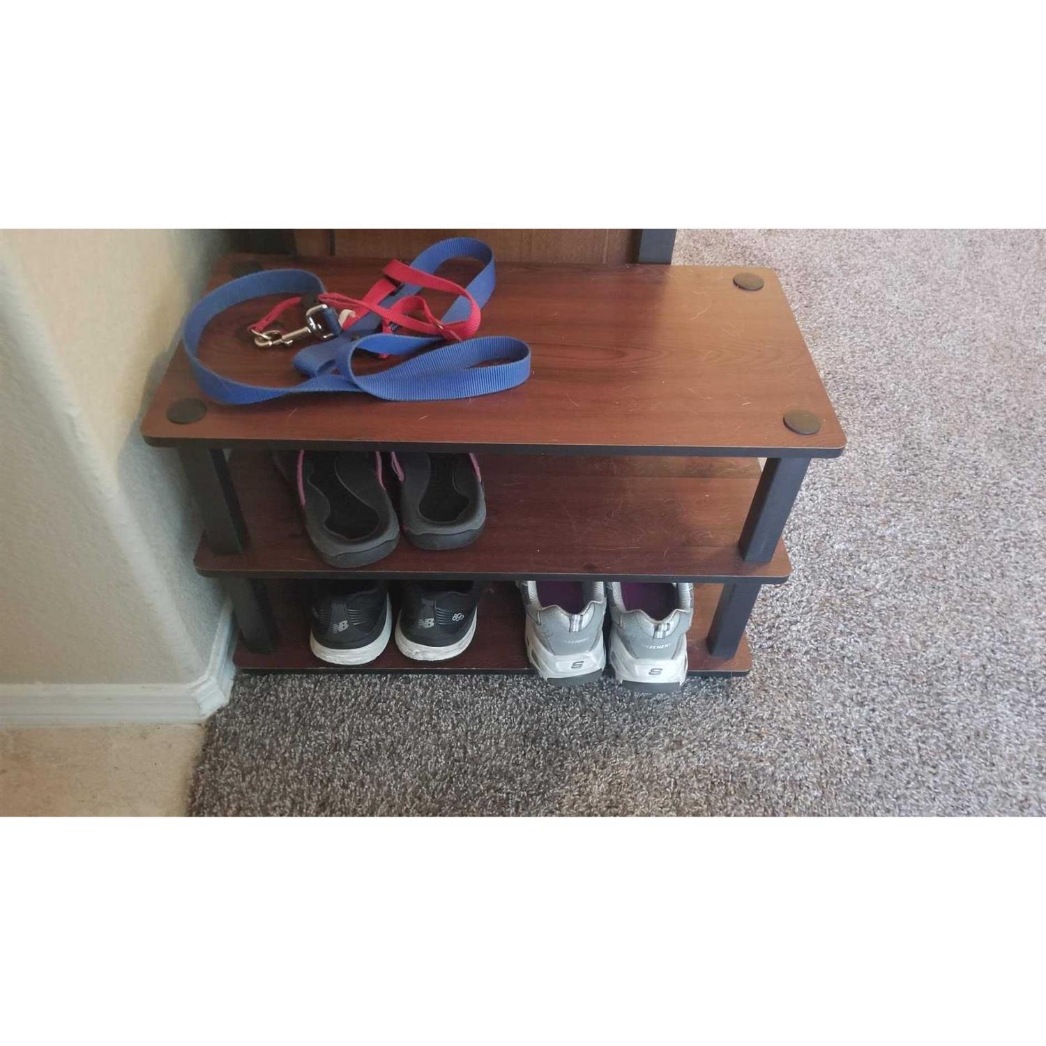 Furinno Turn-S-Tube 3-Tier Shoe Rack - Image 3
