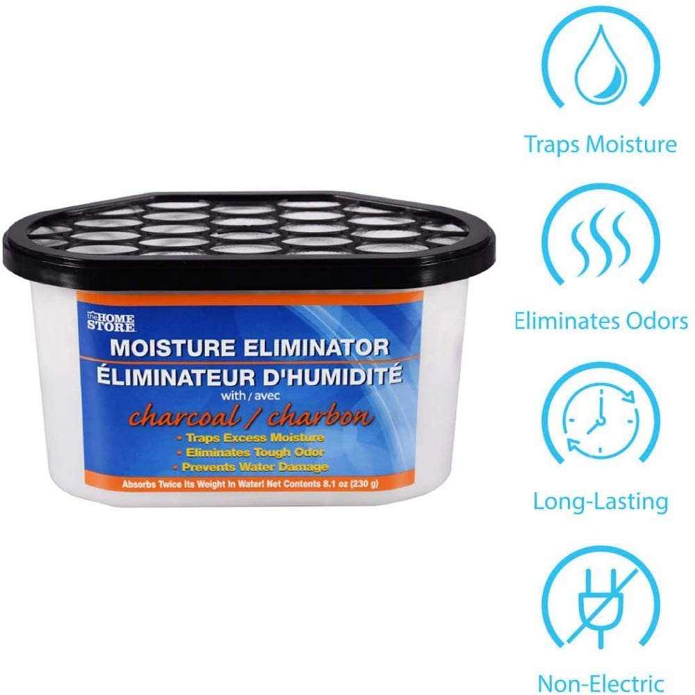 The Home Store Moisture and Odor Eliminator/Absorber with Charcoal4pack - Image 3