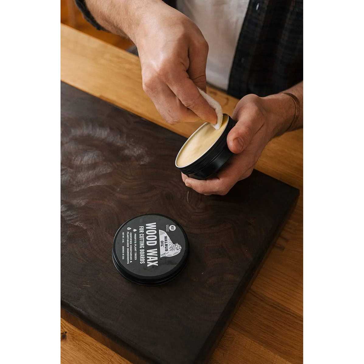 Walrus Oil Cutting Wood Wax - Image 5