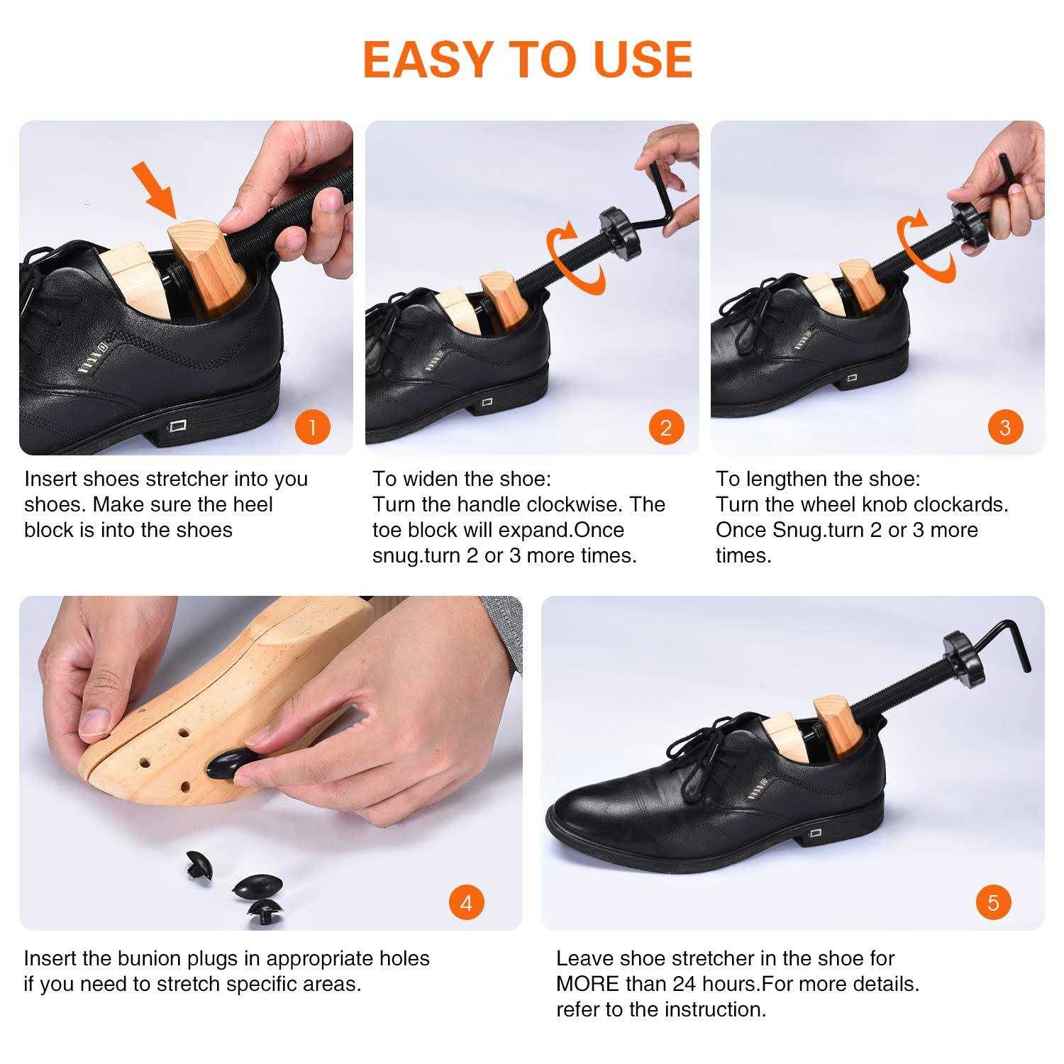 EST New Two Way Women Men Shoe Stretcher for Length and Width - Image 5