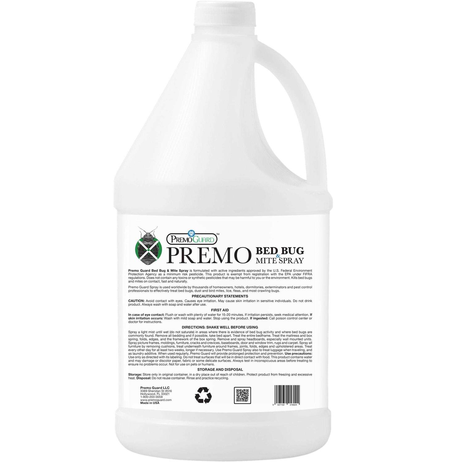 Bed Bug & Mite Killer Spray by Premo Guard 128 oz – Fast 100% Kill - Image 5
