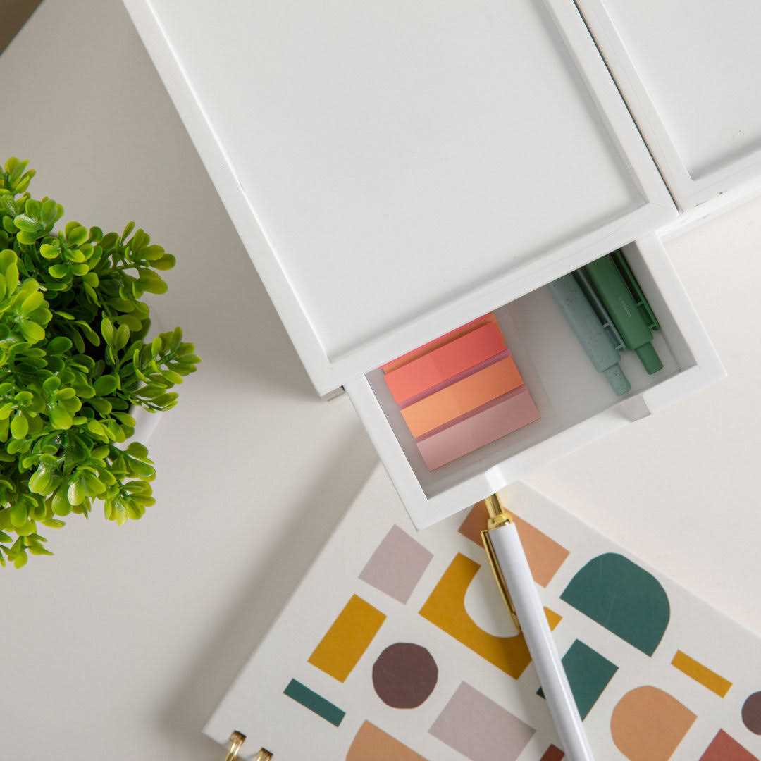 Martha Stewart Set Of 3 Wooden Storage Boxes With Pullout Drawers - Image 5