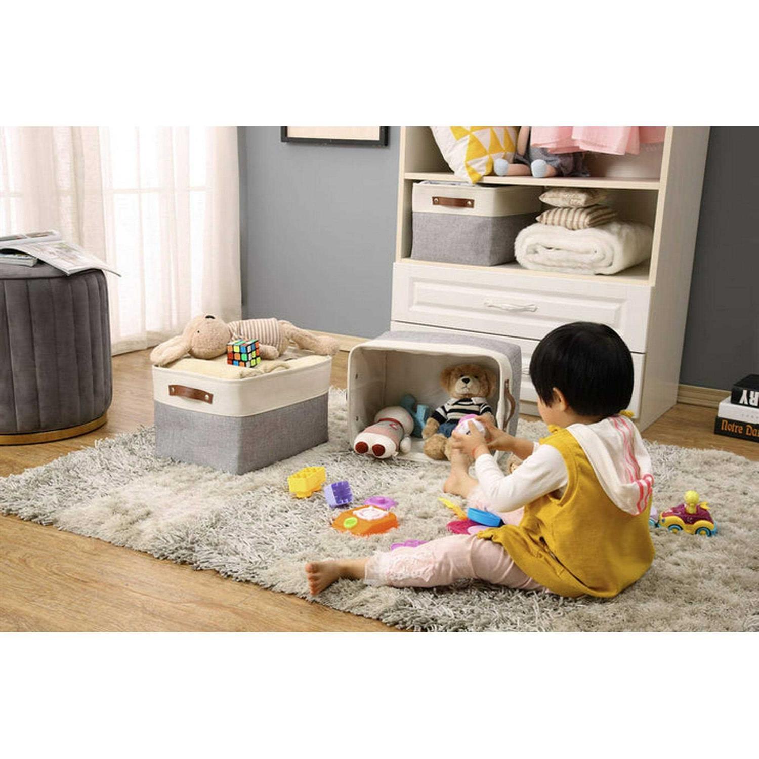 Decomomo Storage Bins Fabric Storage Basket - Image 3