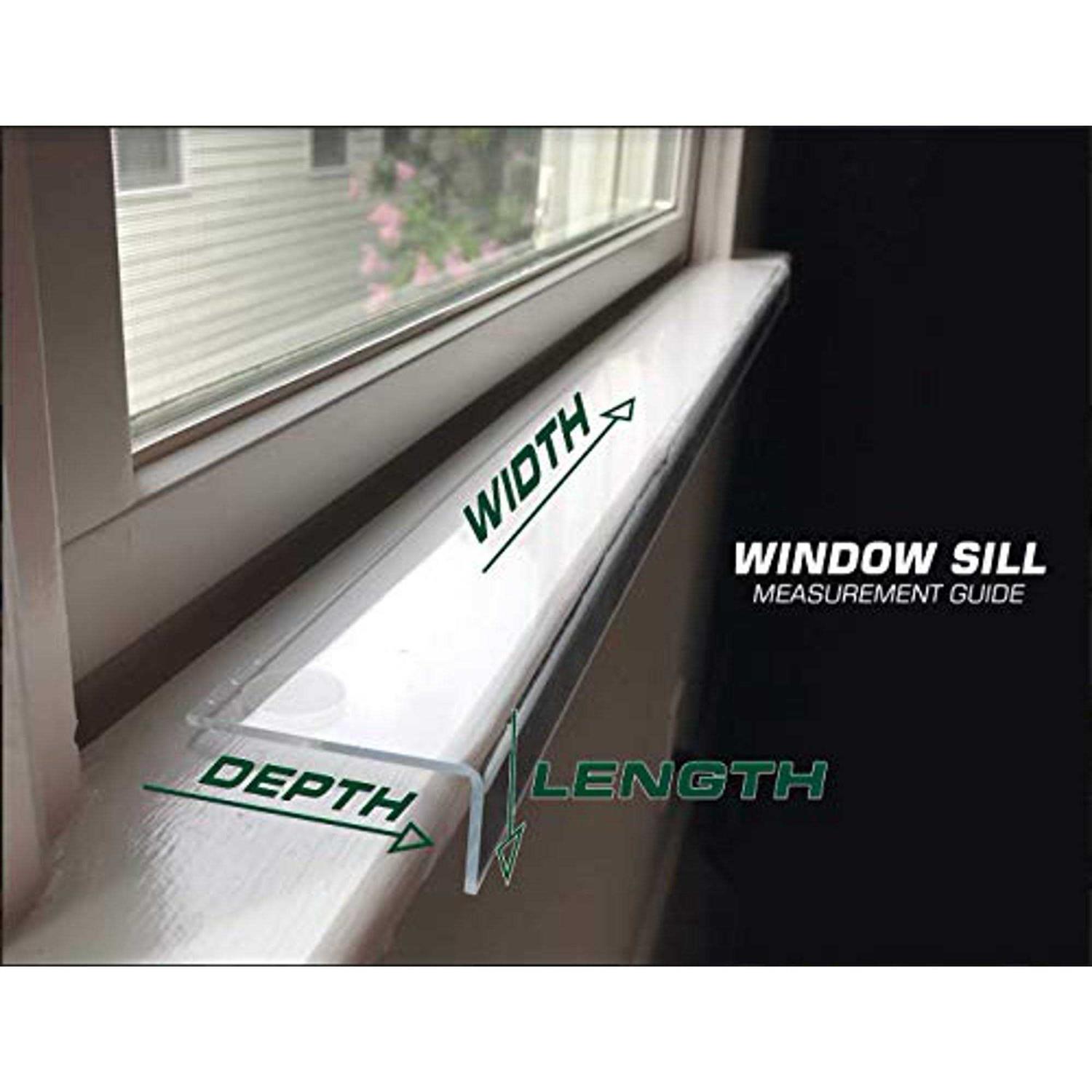 CLAWGUARD Window Sill Protector Strong Transparent Protection Scratching - Image 4