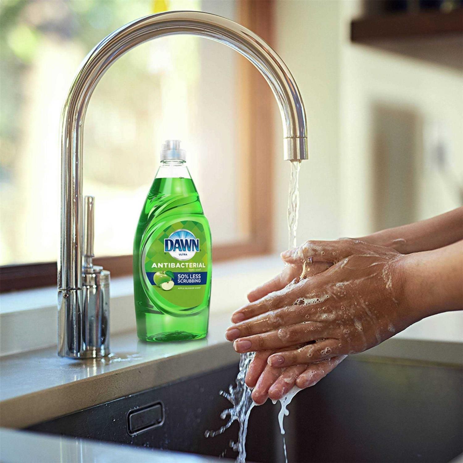 Dawn Ultra Antibacterial Dishwashing Liquid Soap - Image 3