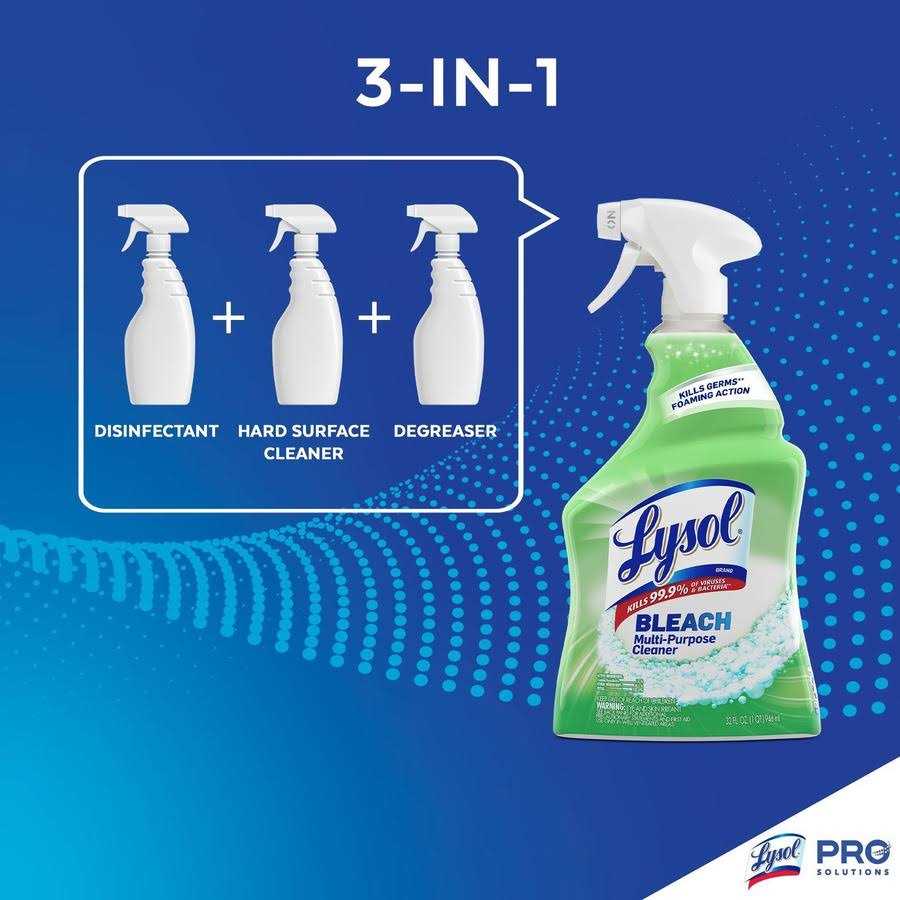 Lysol Multi-Purpose Cleaner with Bleach - Image 4
