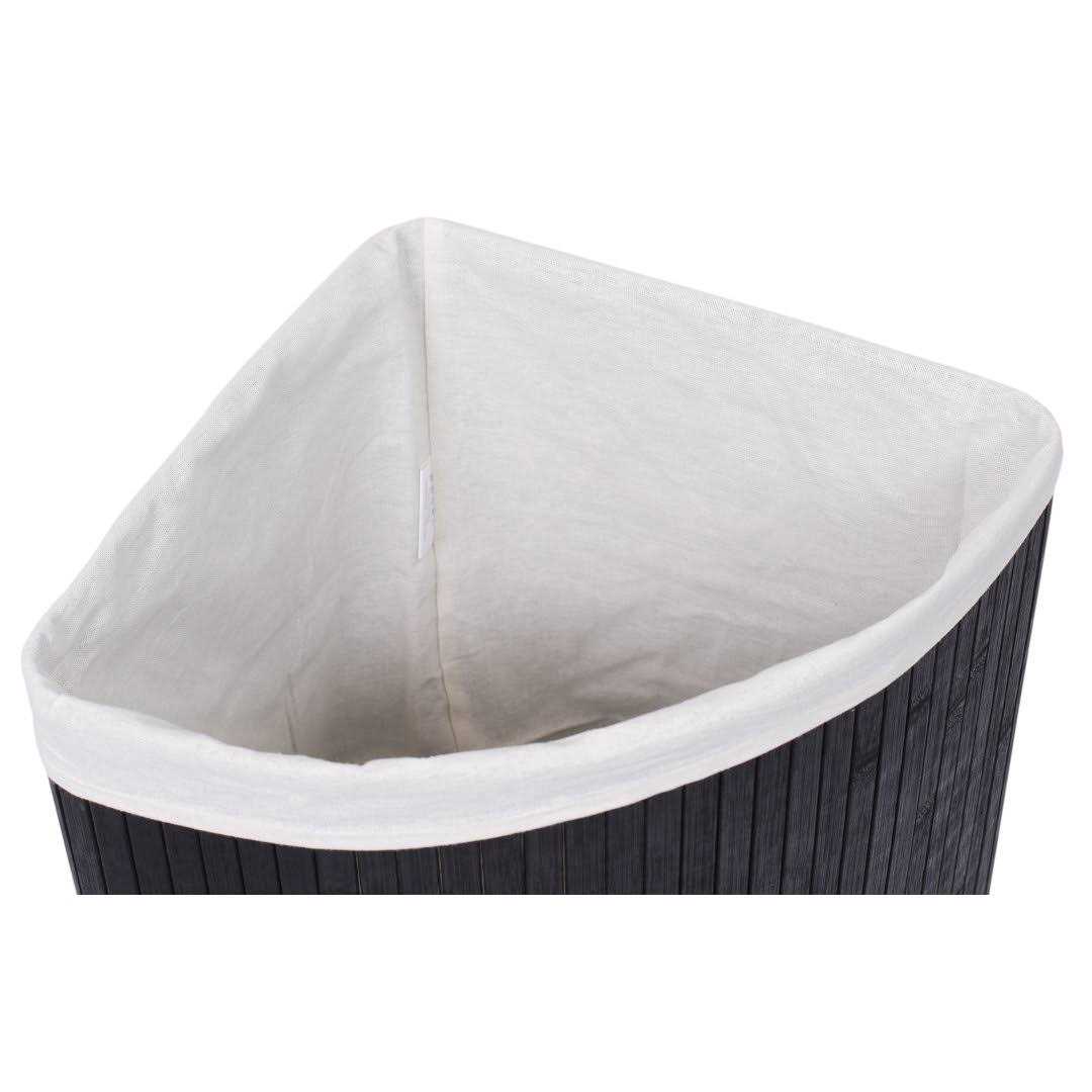 Bamboo Corner Laundry Hamper Bay Isle Home - Image 3