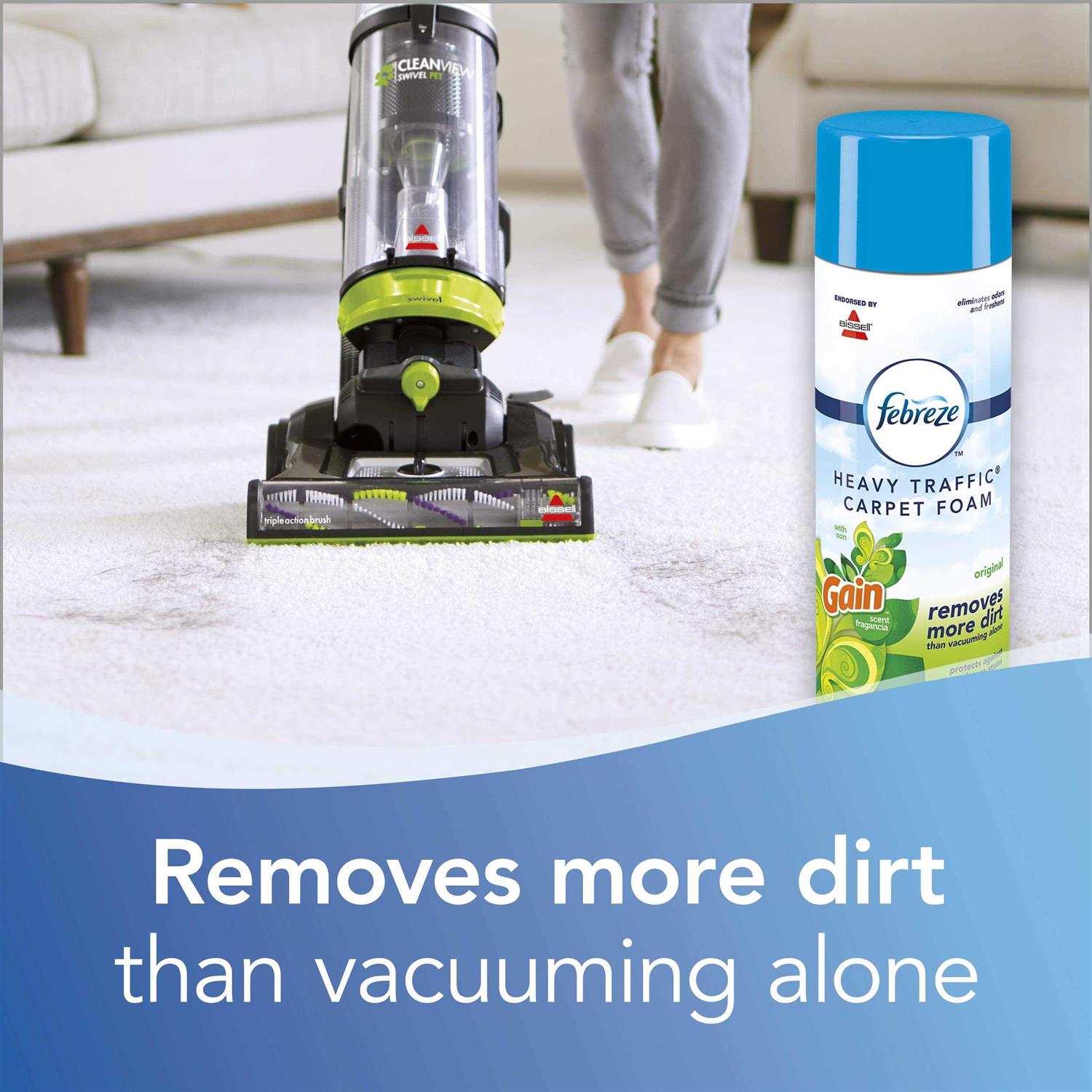 Febreze Carpet Foam Heavy Traffic - Image 3