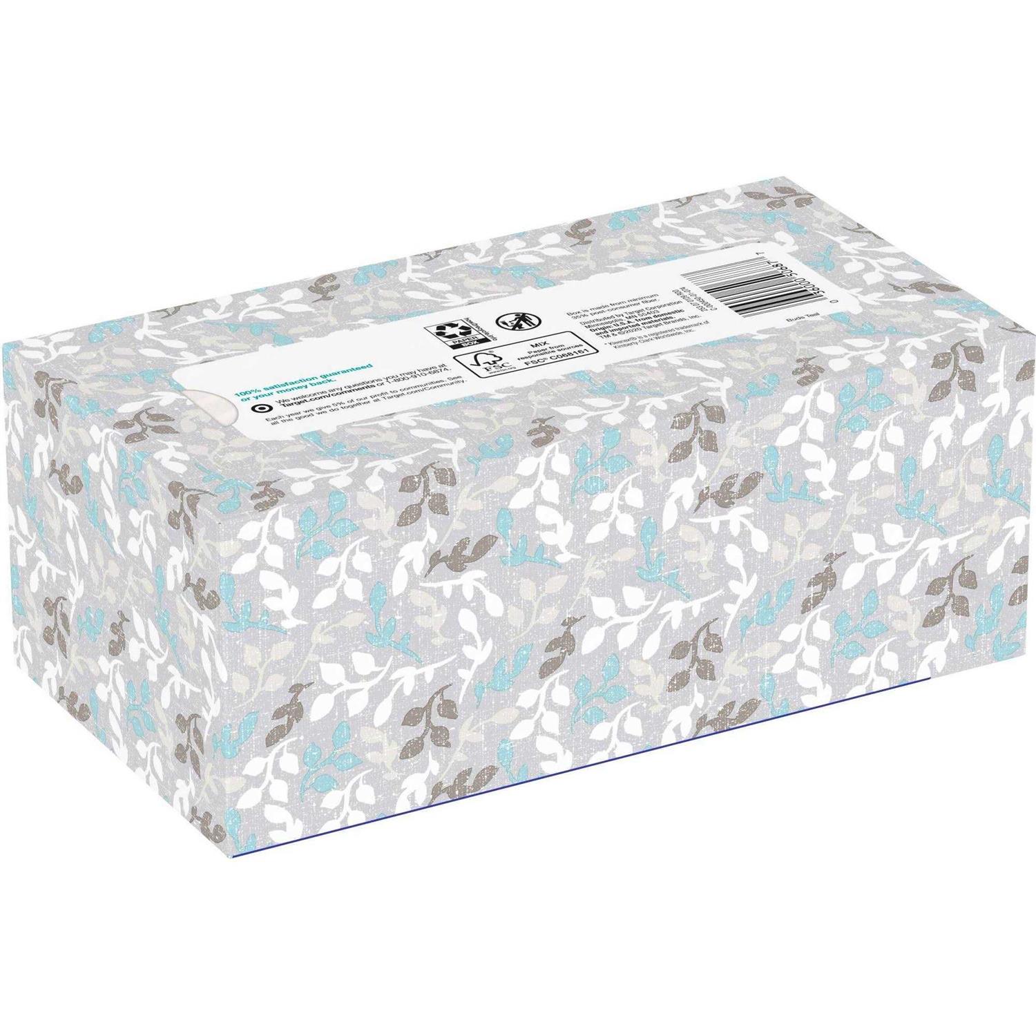 up & up Facial Tissue 4pk/144ct - Image 3