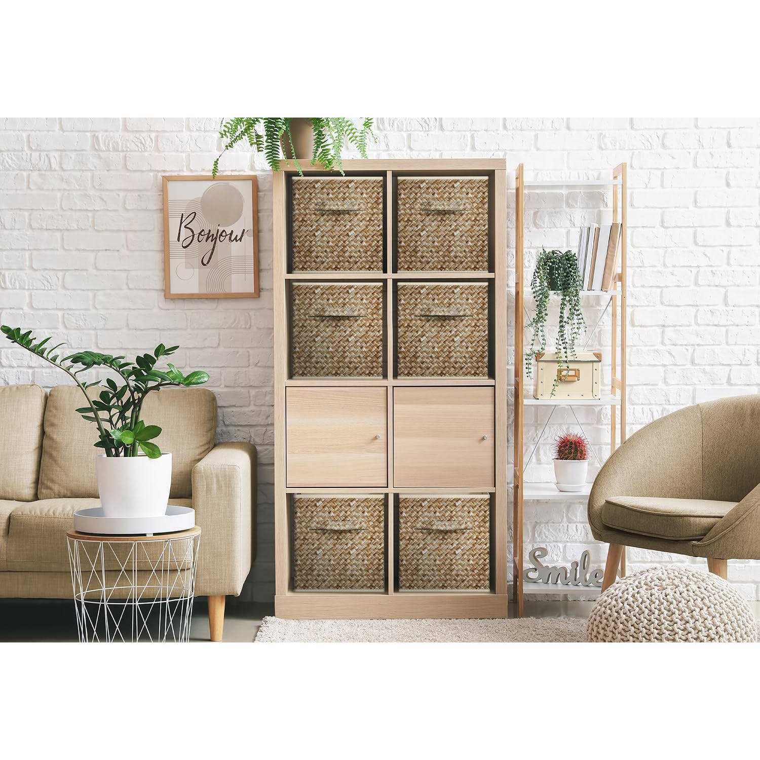 Sorbus Collapsible Storage Bin 4-Piece Set - Image 4