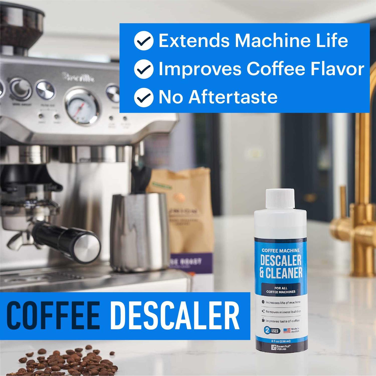 Essential Values Descaling Solution Cleaner Keurig Espresso - Image 4