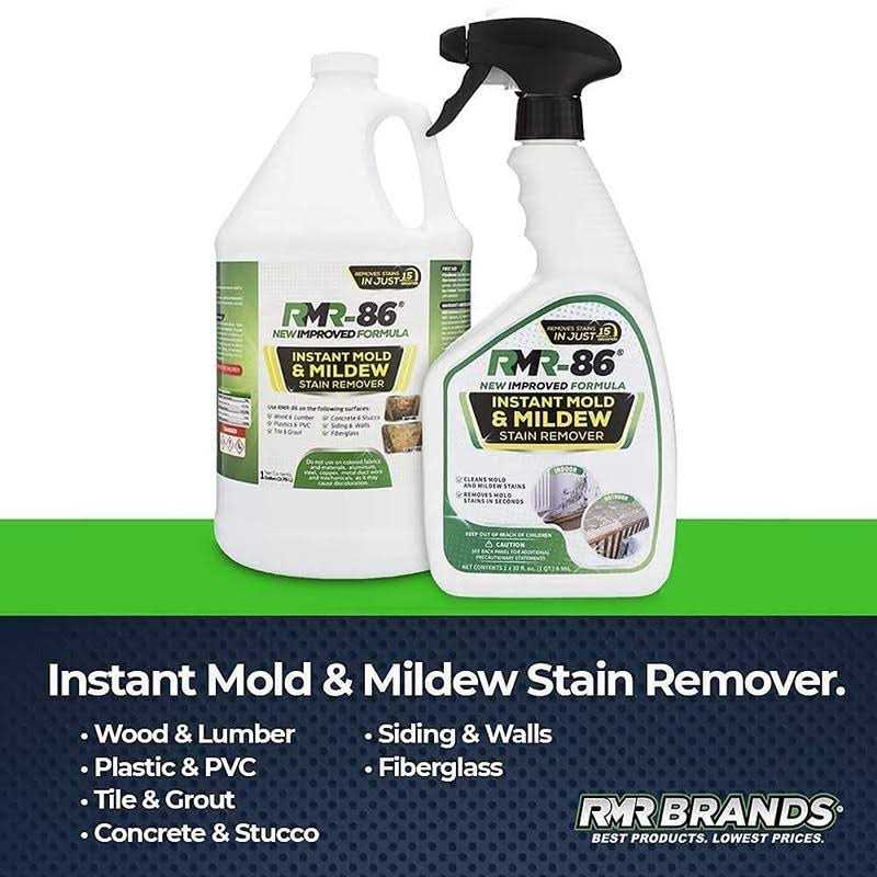 RMR-86 Instant Mold Stain Remover and RMR-141 RTU Disinfectant Cleaner DIY Mold Remover Bundle - Image 3