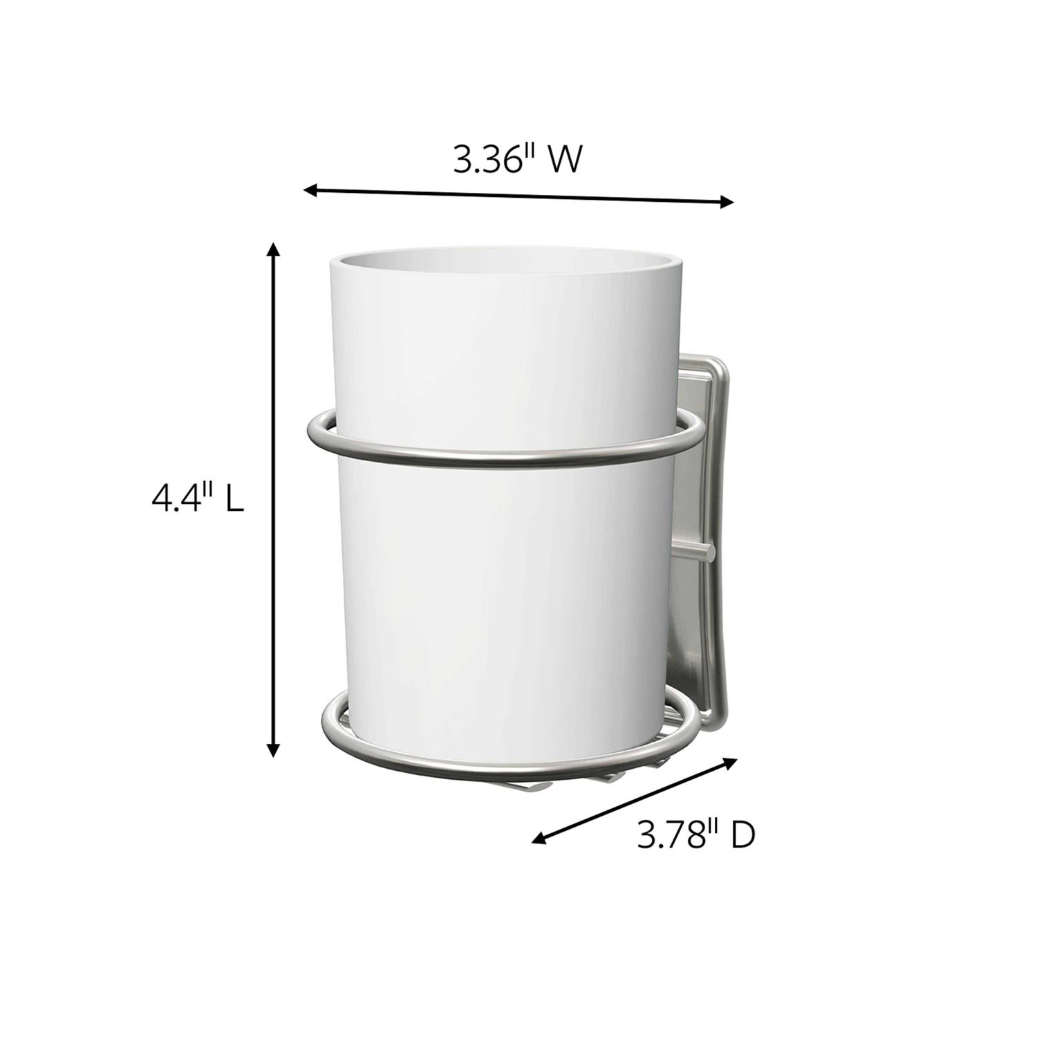 Command Accessory Organizer Satin Nickel - Image 5