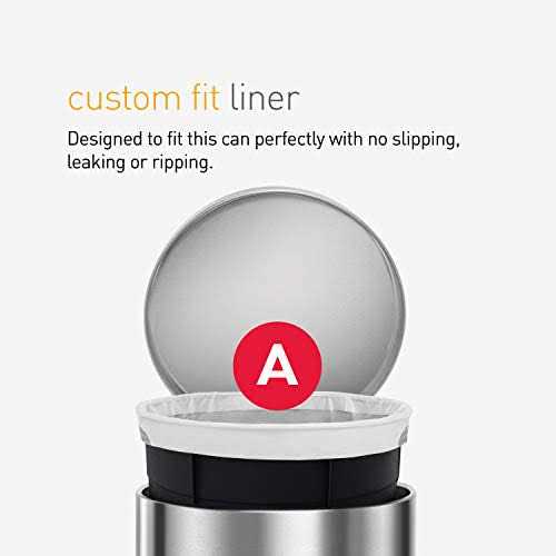 simplehuman Round Step Trash Can - Image 4