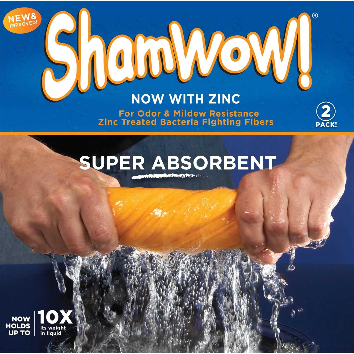 ShamWow Super Absorbent Cleaning Shammies - Image 4