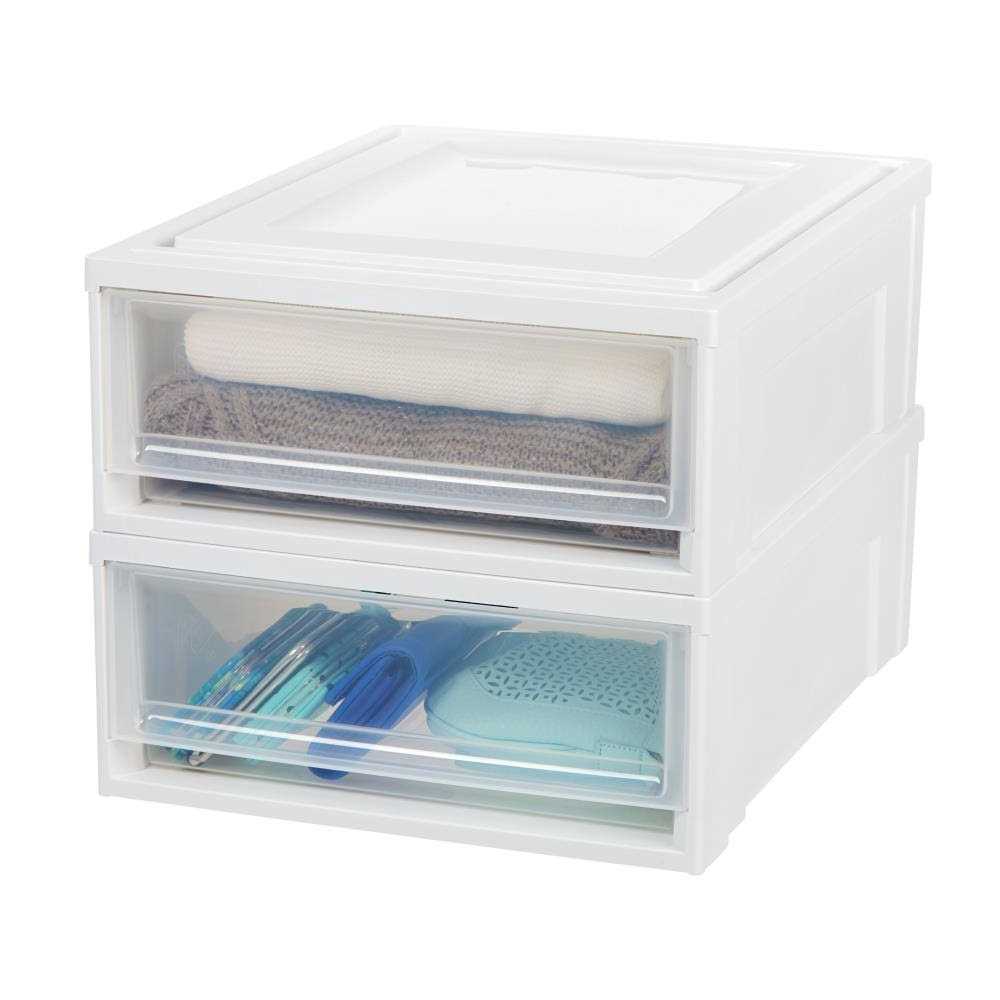 IRIS Stackable Storage Box Drawer - Image 5