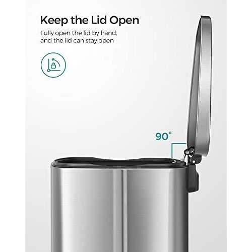 SONGMICS Kitchen Trash Garbage Can - Image 3