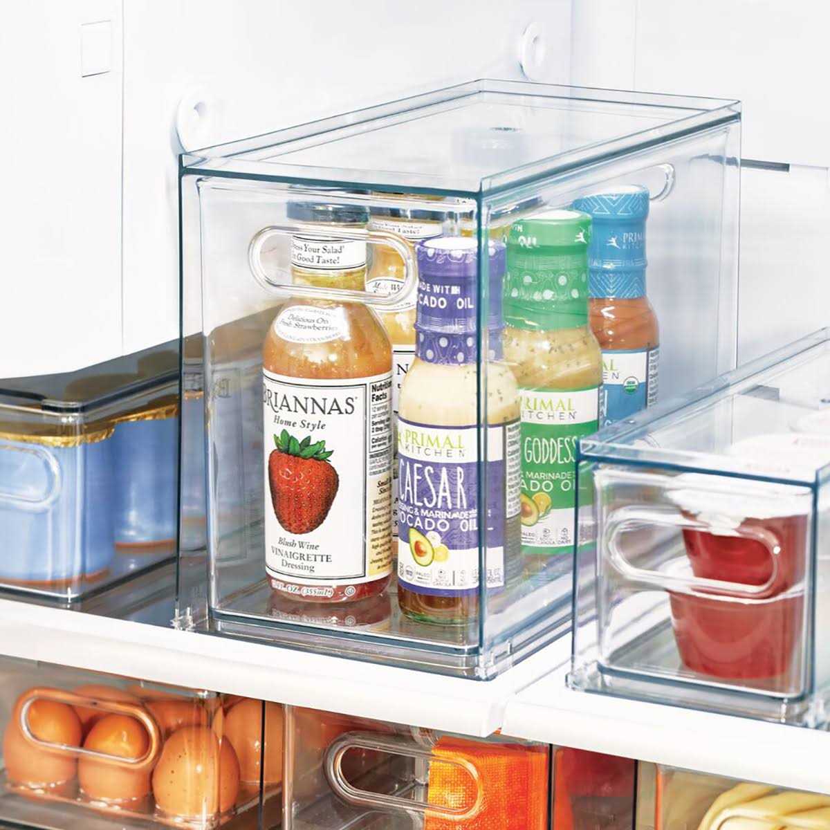 THE HOME EDIT Tall Stackable Drawer Clear 6-3/4 x 12-3/8 x 9-1/4 h - Image 3