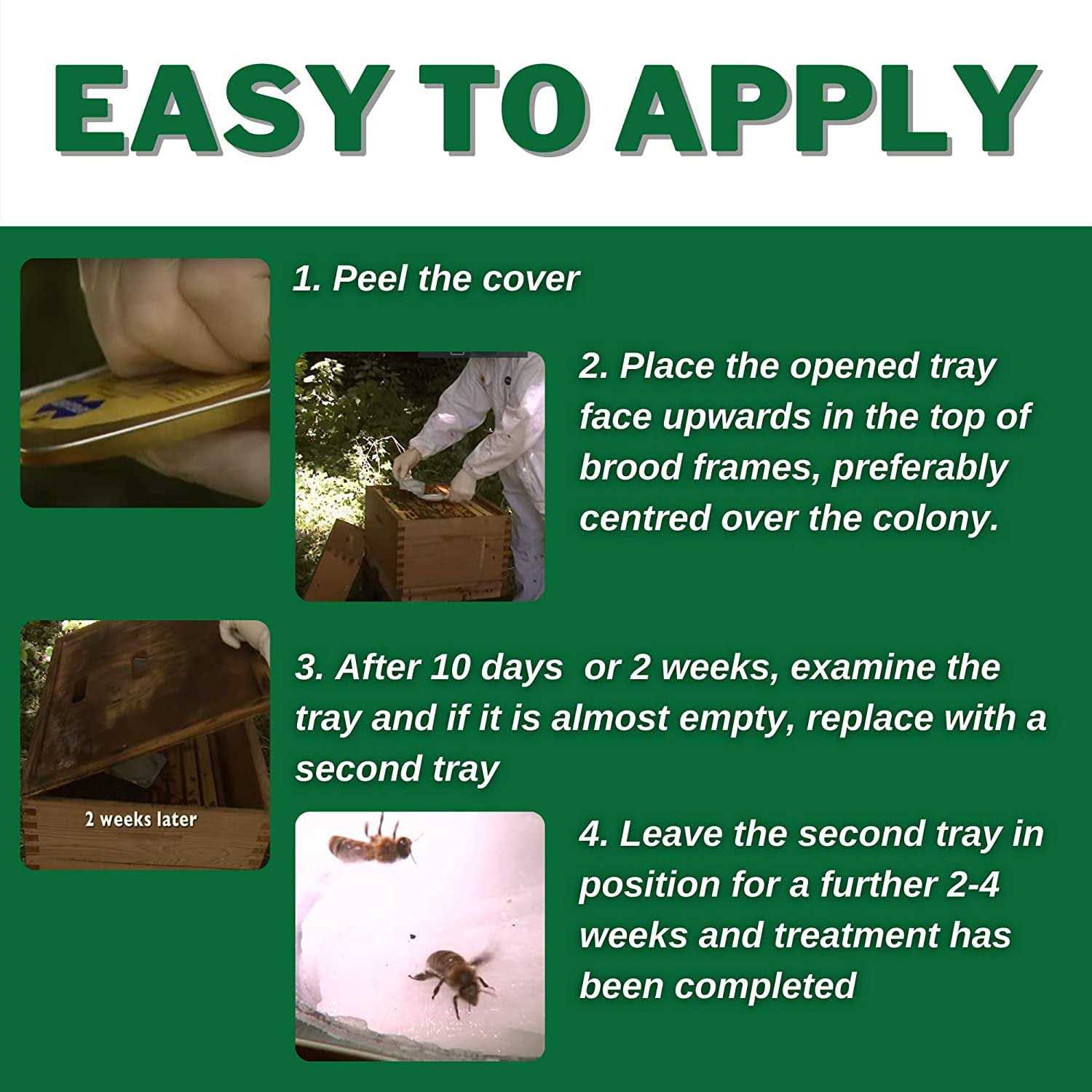 Apiguard 10 Pack for Varroa Mite Control - Image 4