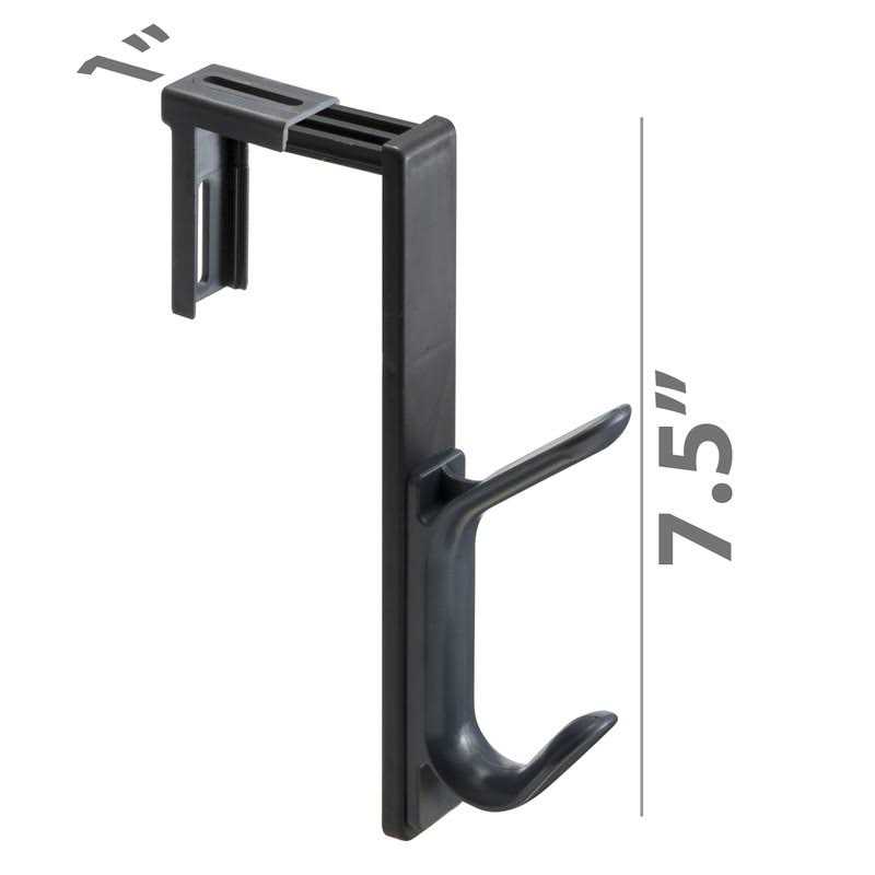 Officemate Double Coat Hooks for Cubicle Panels - Image 3