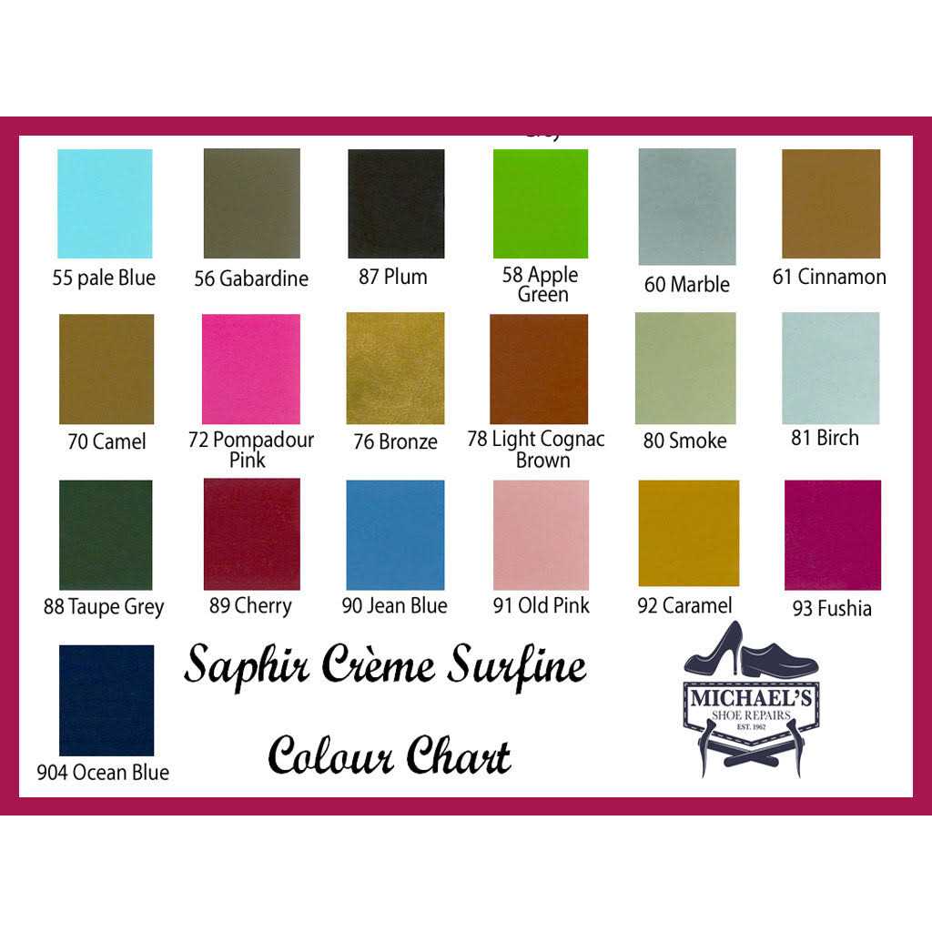 Saphir Creme Surfine Cream Shoe Polish 50ml - Image 4