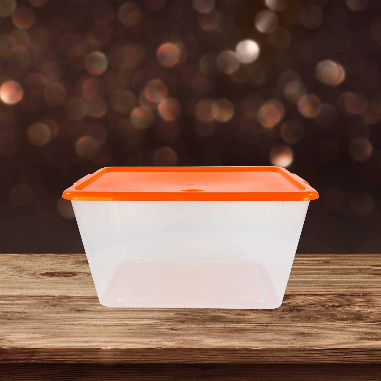 Simplykleen 14.5-gallon Reusable Stacking Plastic Storage Containers with Lids - Image 5