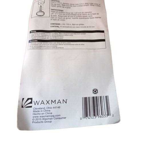 SoftTouch 7/8 Round Nail-On Furniture Glides - Image 4