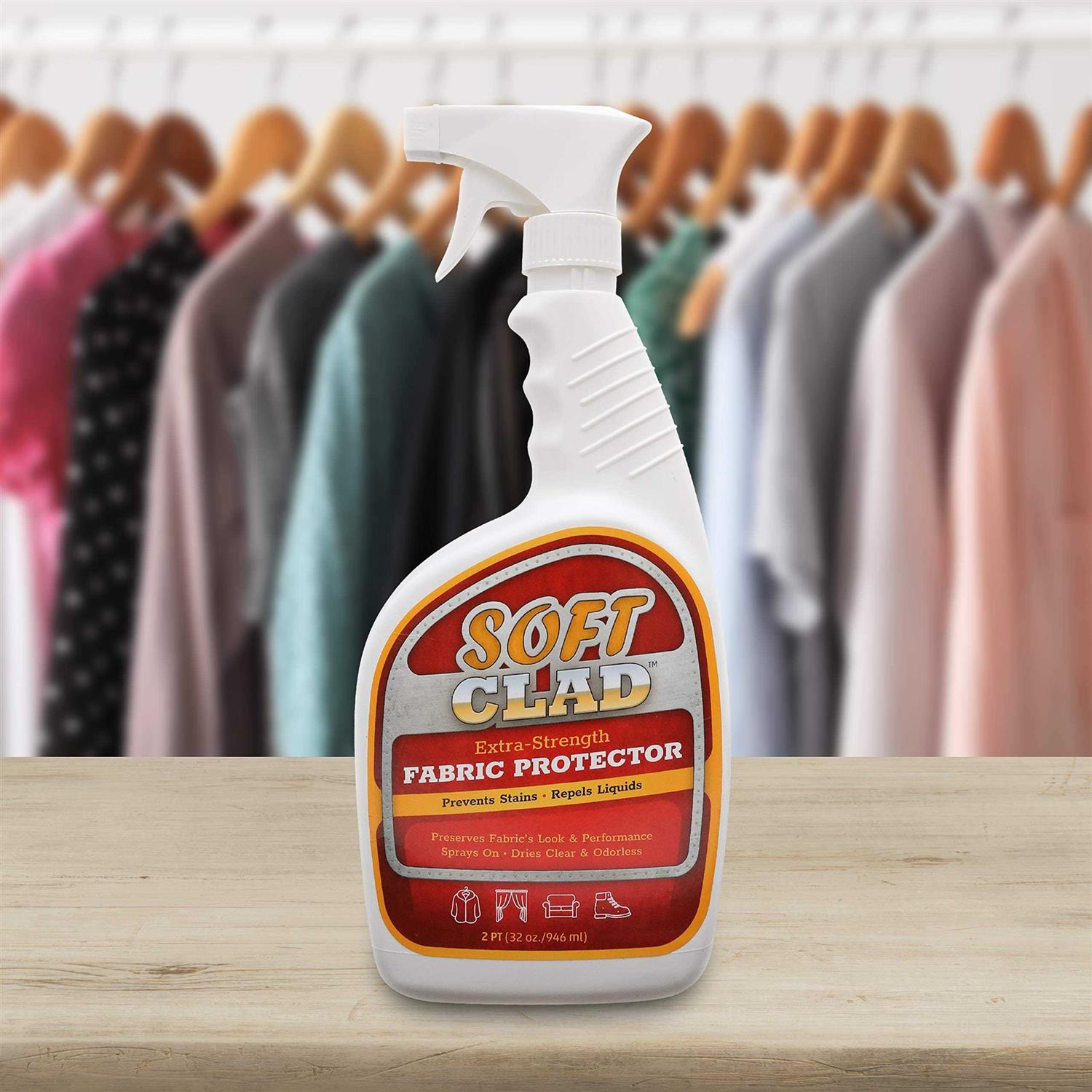 Extra Strength Fabric Protector Spray Prevents Stains and Repels Liquids. SoftClad Safely Guards Furniture - Image 5