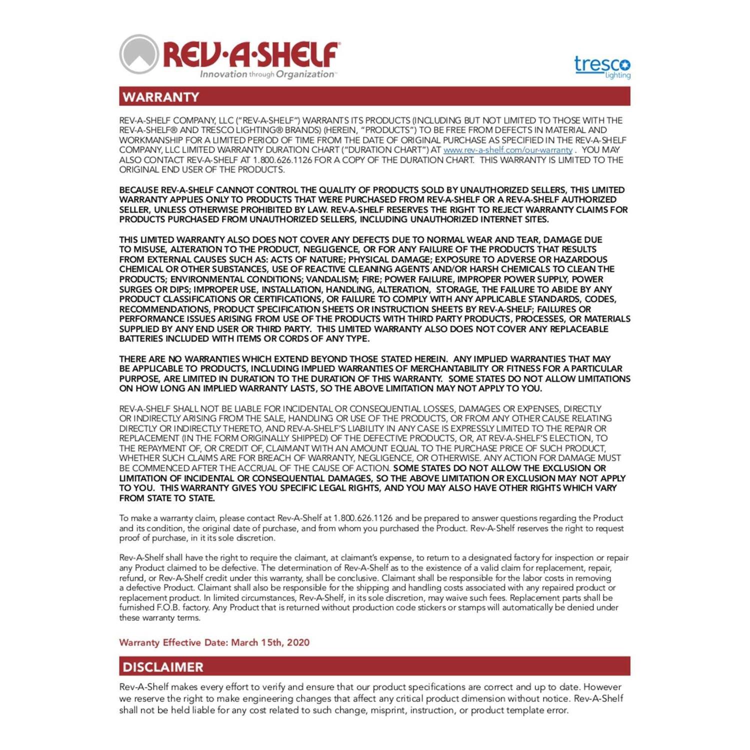 Rev-A-Shelf 12 Pull Out Tie/Scarf Closet Organizer Rack Satin Nickle - Image 3