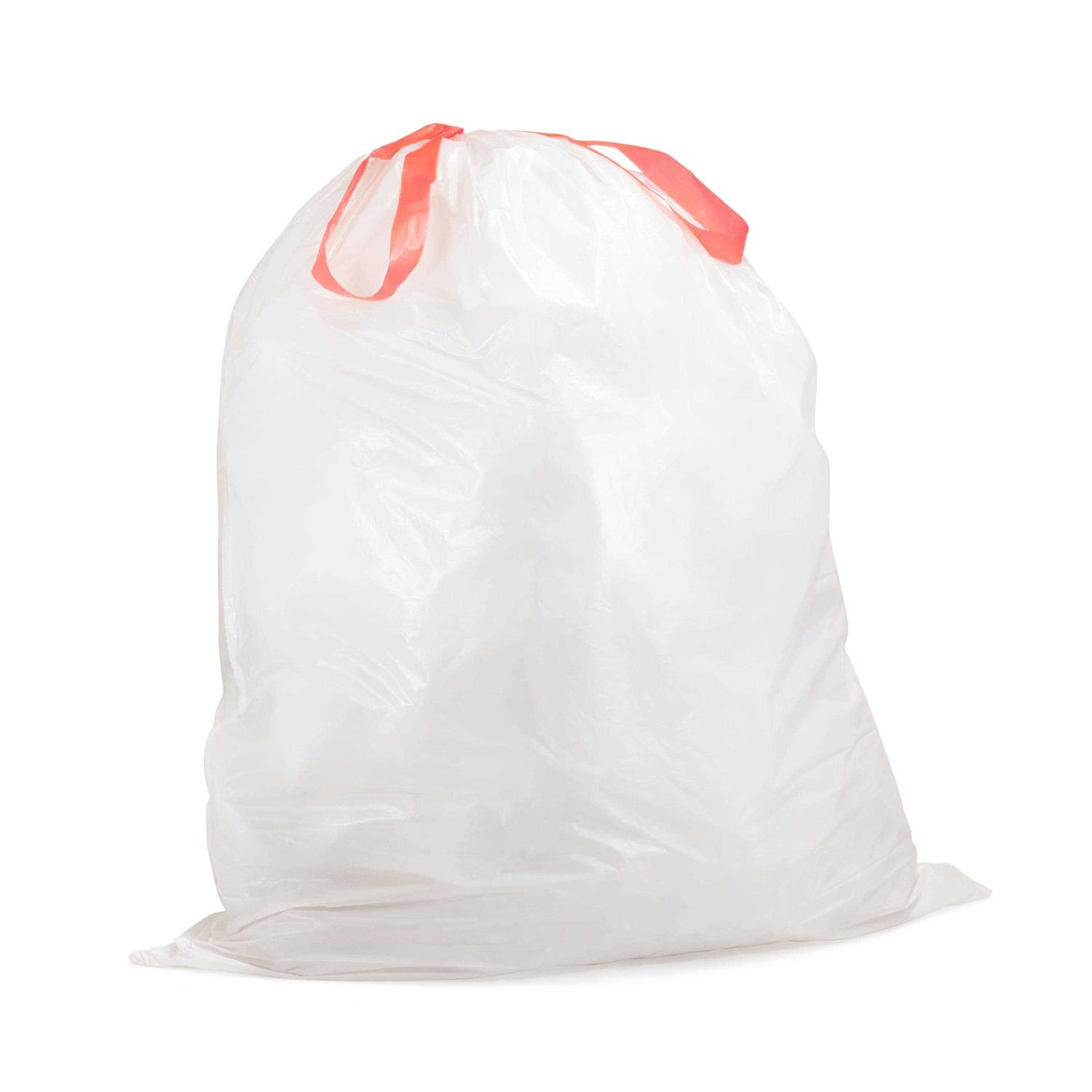Qualia 21 Gal./80L Drawstring Closure Trash Bags Liners - Image 4