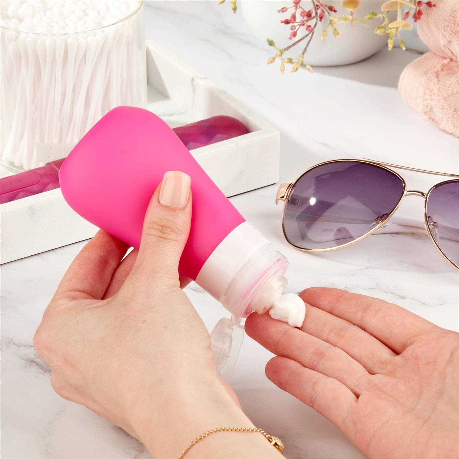 Equate 3 fl. oz. Silicone Travel Bottle Container Multi - Image 4