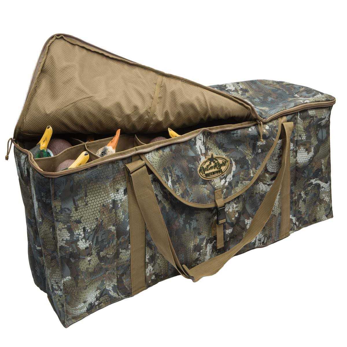 Rig'Em Right 12-Slot Deluxe Optifade Marsh Duck Decoy Bag - Image 5