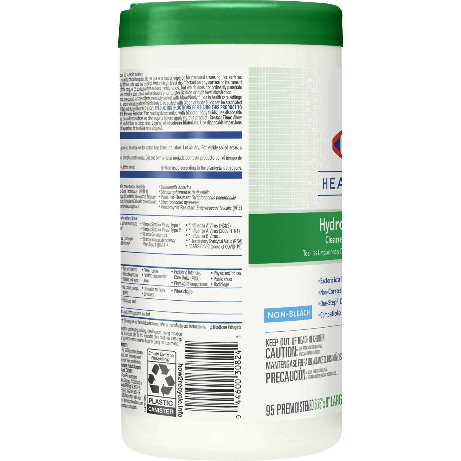 Clorox Healthcare Hydrogen Peroxide Cleaner Disinfectant Wipes - Image 4