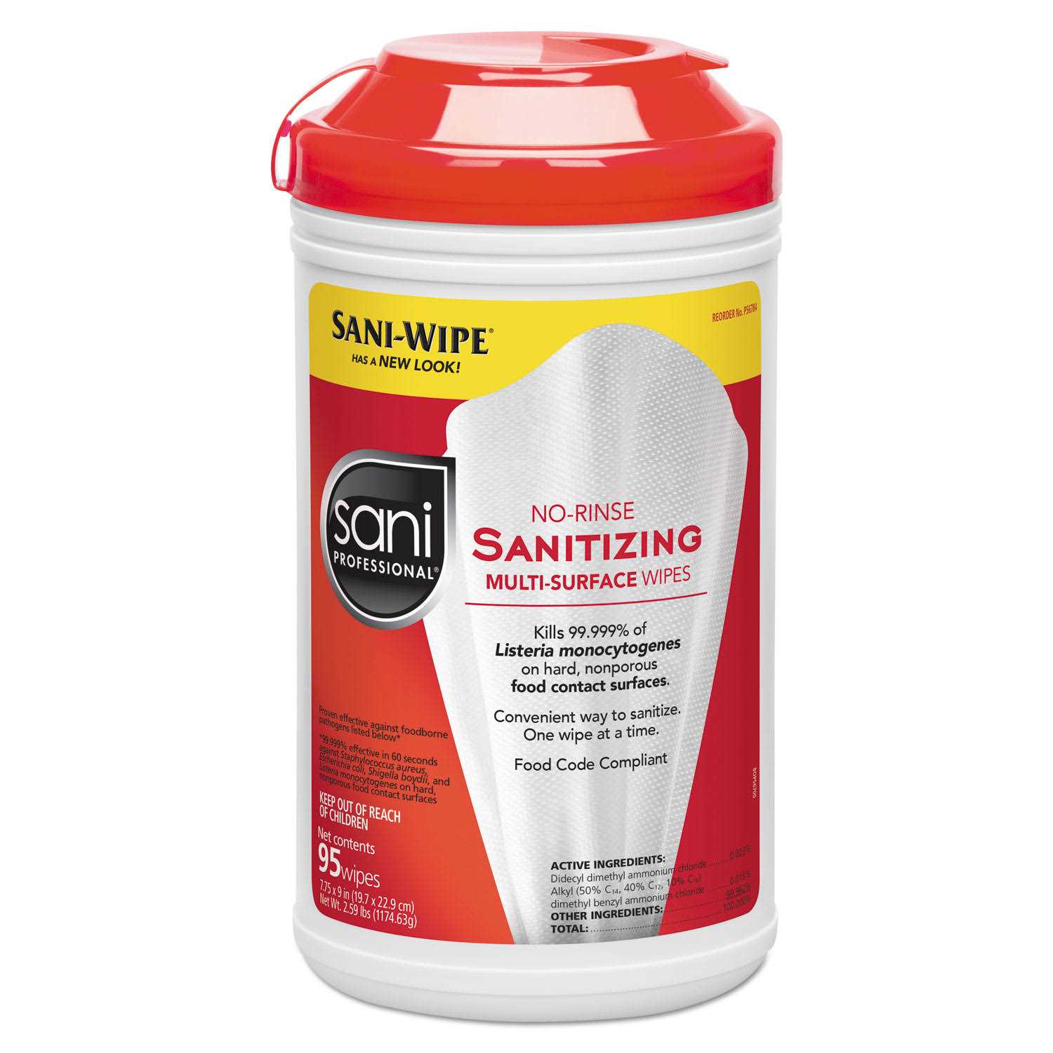 Sani Professional No-Rinse Sanitizing Multi-Surface Wipes - Image 5