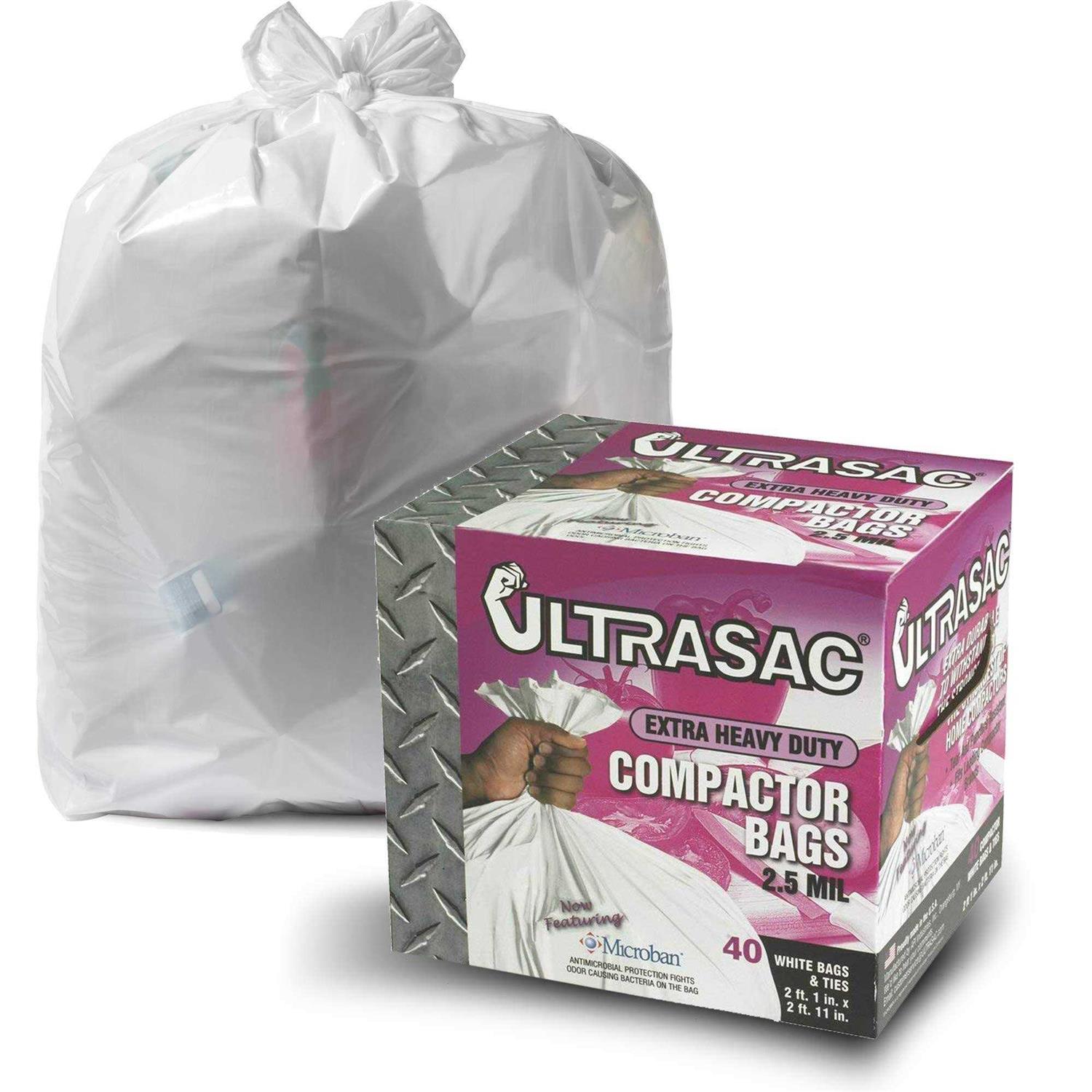 Ultrasac Heavy Duty Compactor Bags 18 Gallon 2.5 Mil - Image 5
