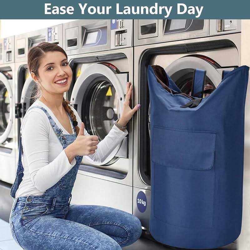 Backpack Laundry Bag 115L Laundry Bag Heavy Duty Extra Large - Image 3